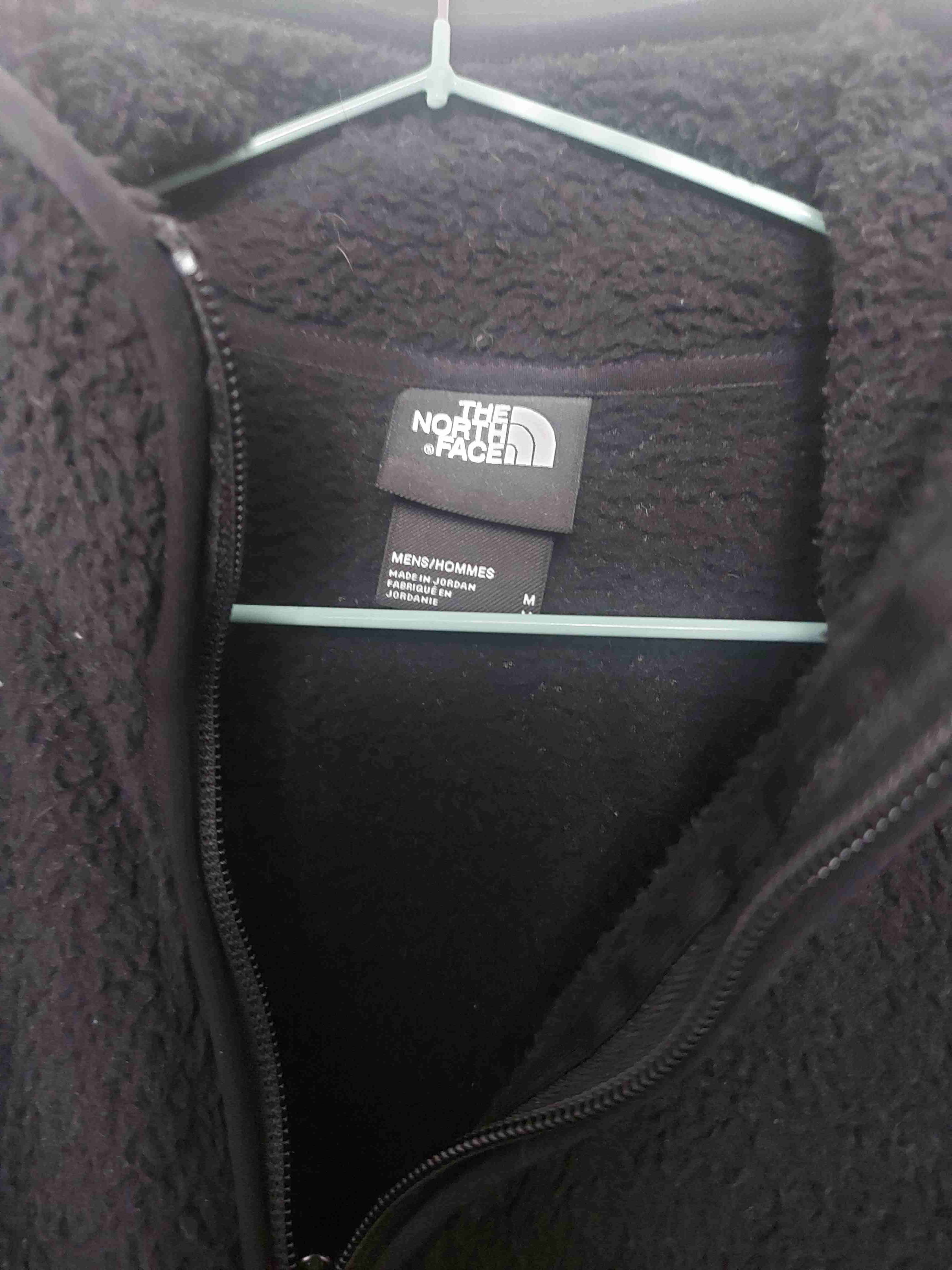 Polar north face negro con cremallera - miniatura 3