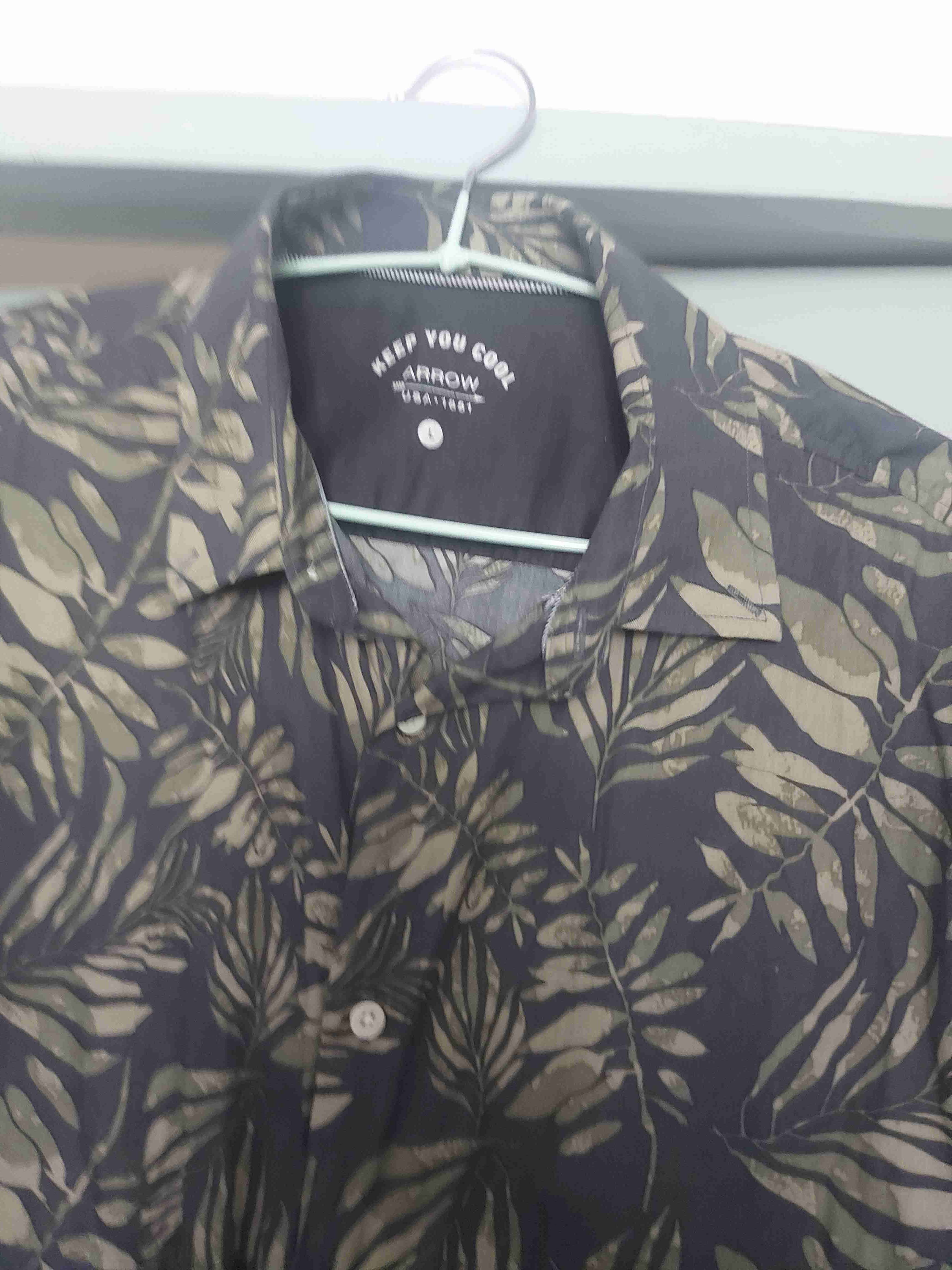 Camisa guayabera hojas arrow - 2