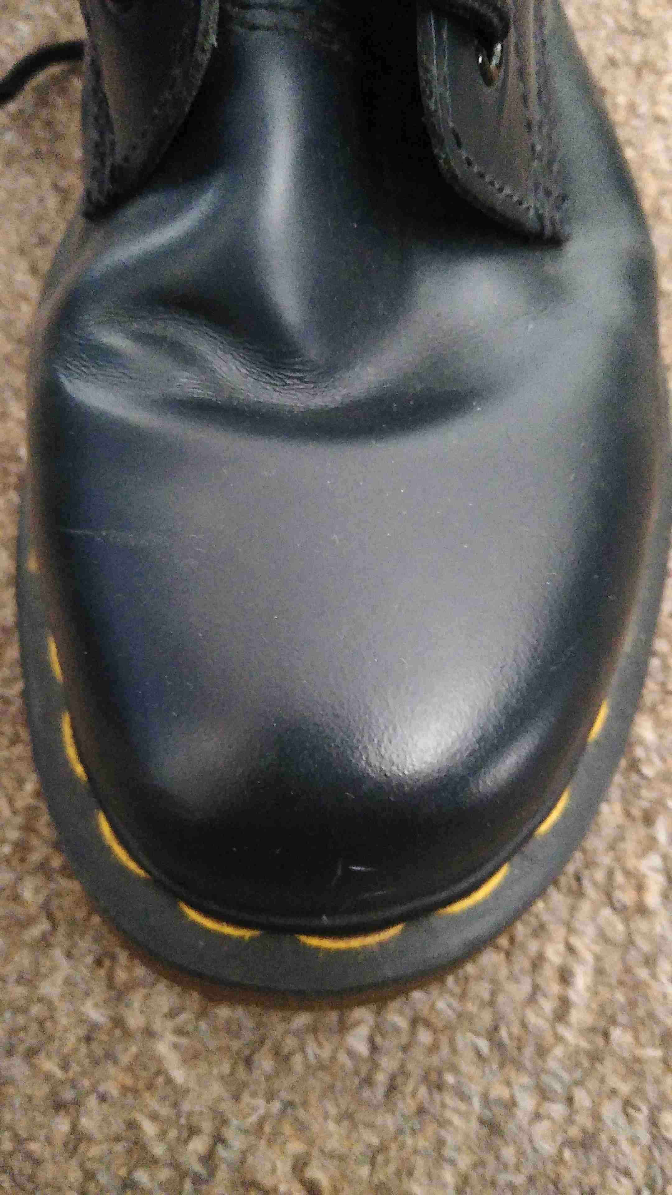 Botas negras de cuero Dr Martens - 5