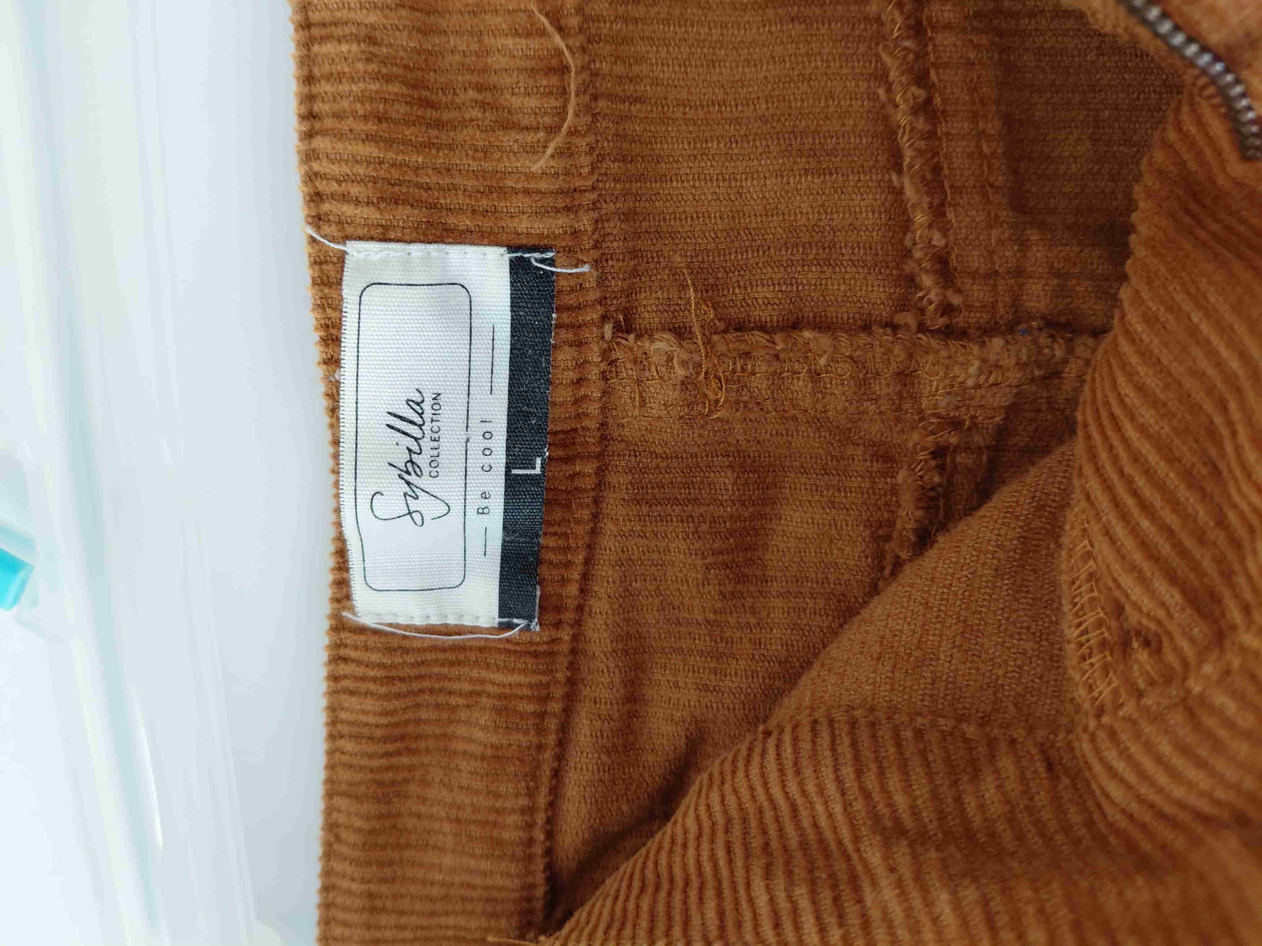 Mini Falda Cotelé Marrón Sybilla - Estilo Vintage - 3