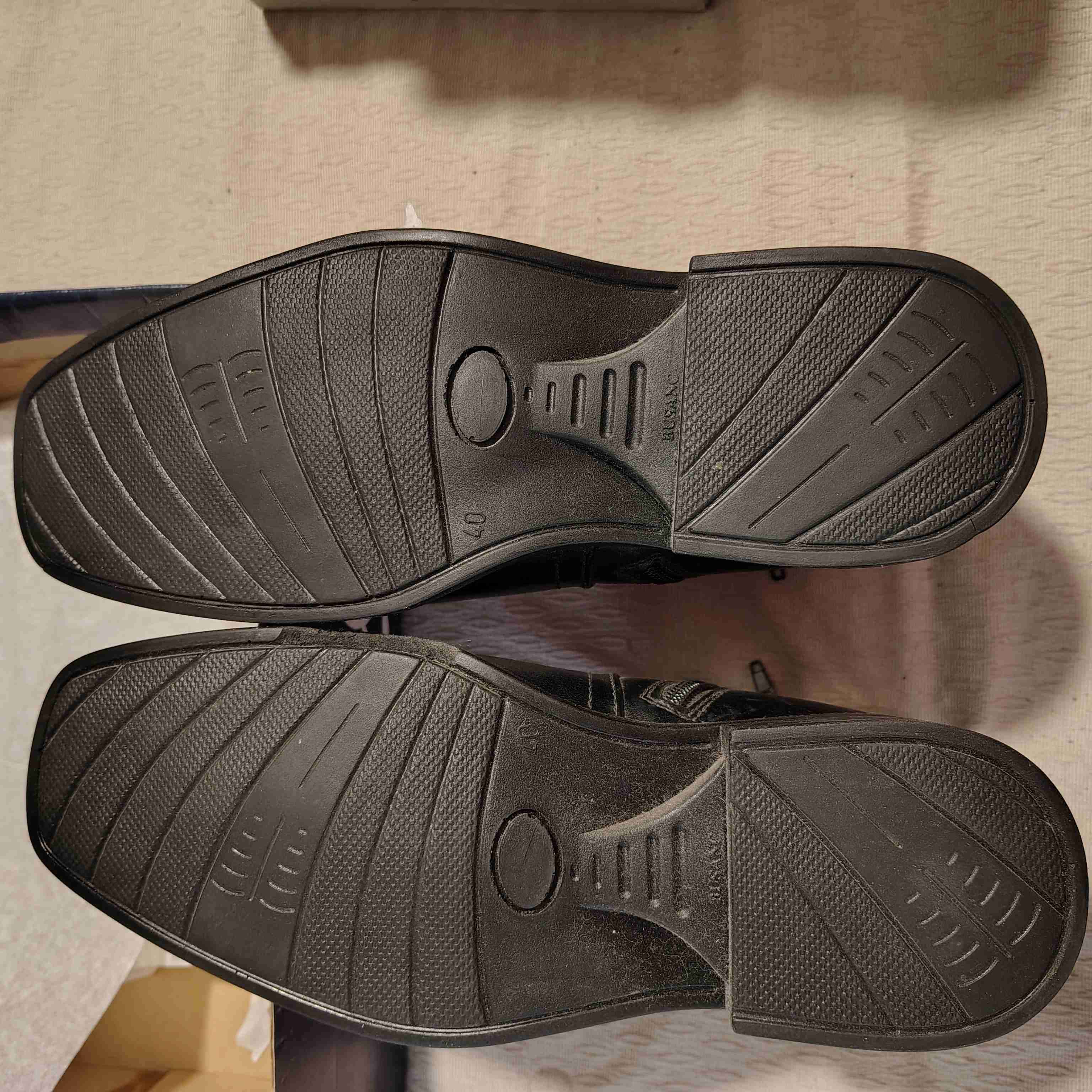 Botines de cuero negros - miniatura 6