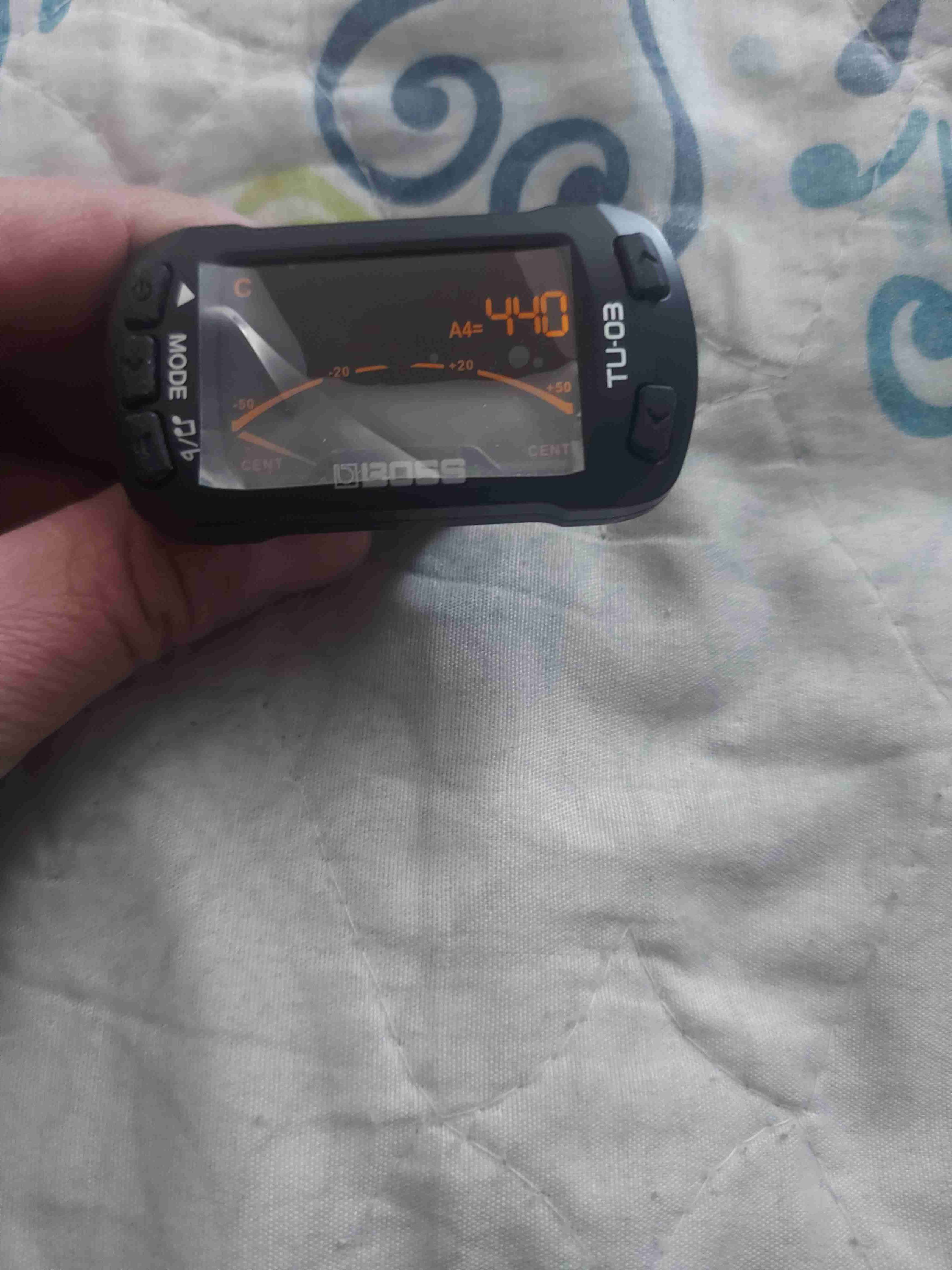 Afinador y metrónomo clip-on Boss TU-03 - miniatura 2