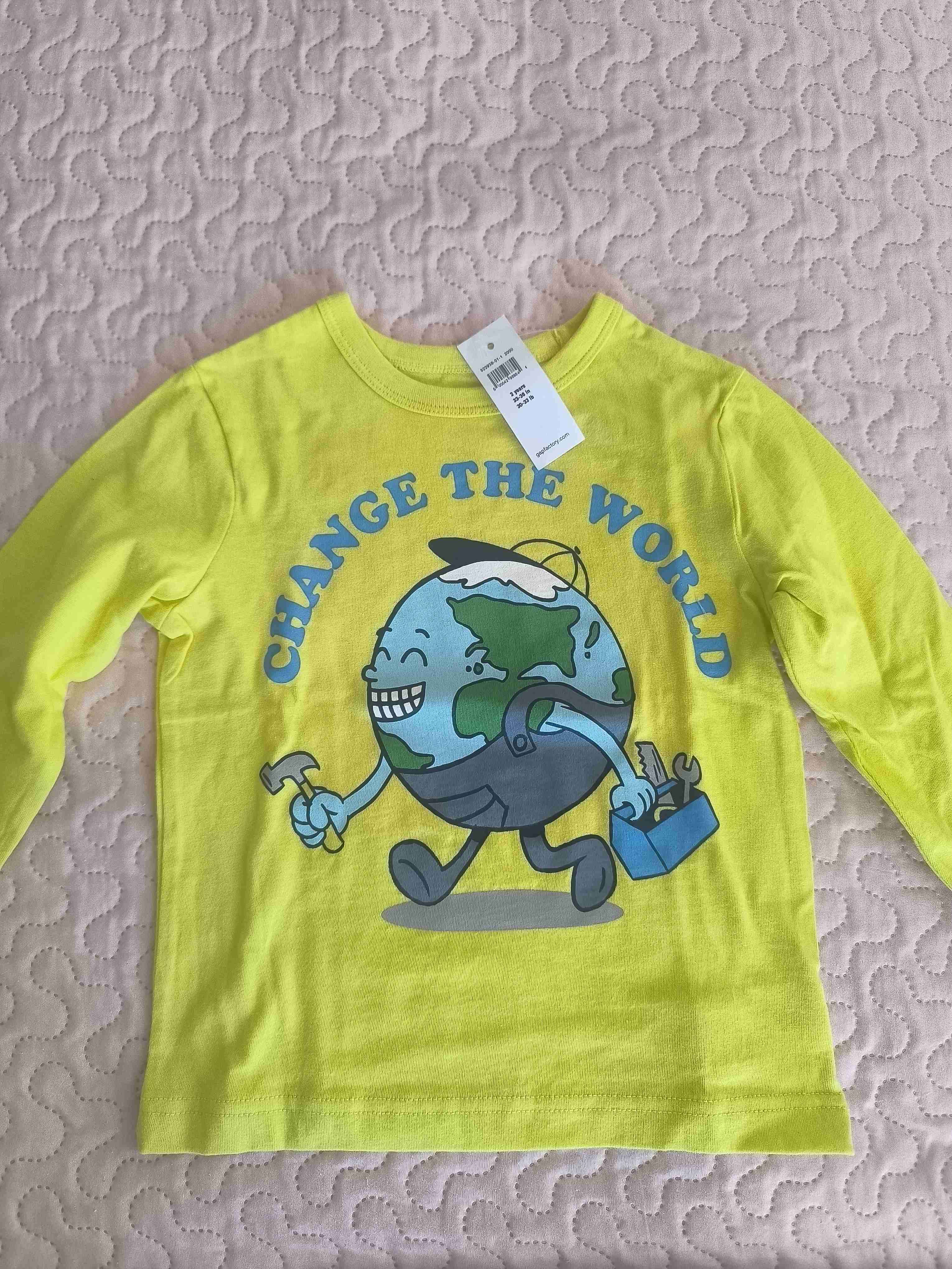 Polera sin mangas rayada GAP - 3