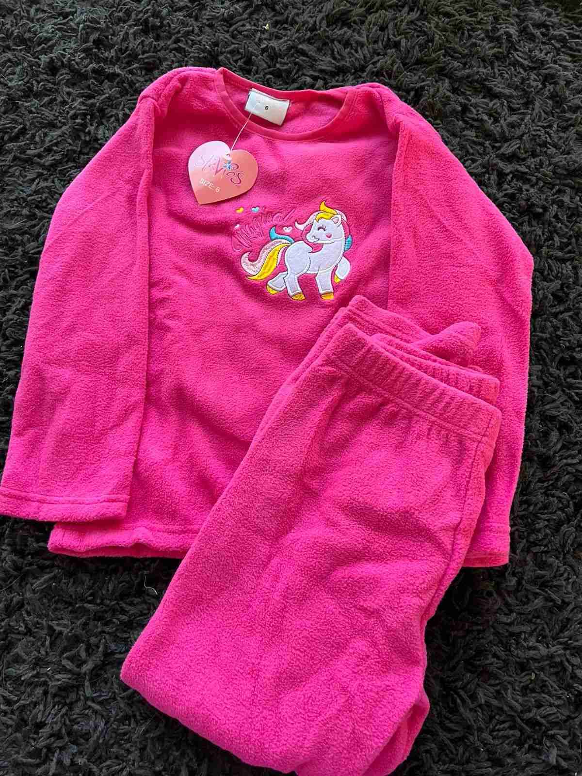 Pijama de polar niño y niña talla - 1