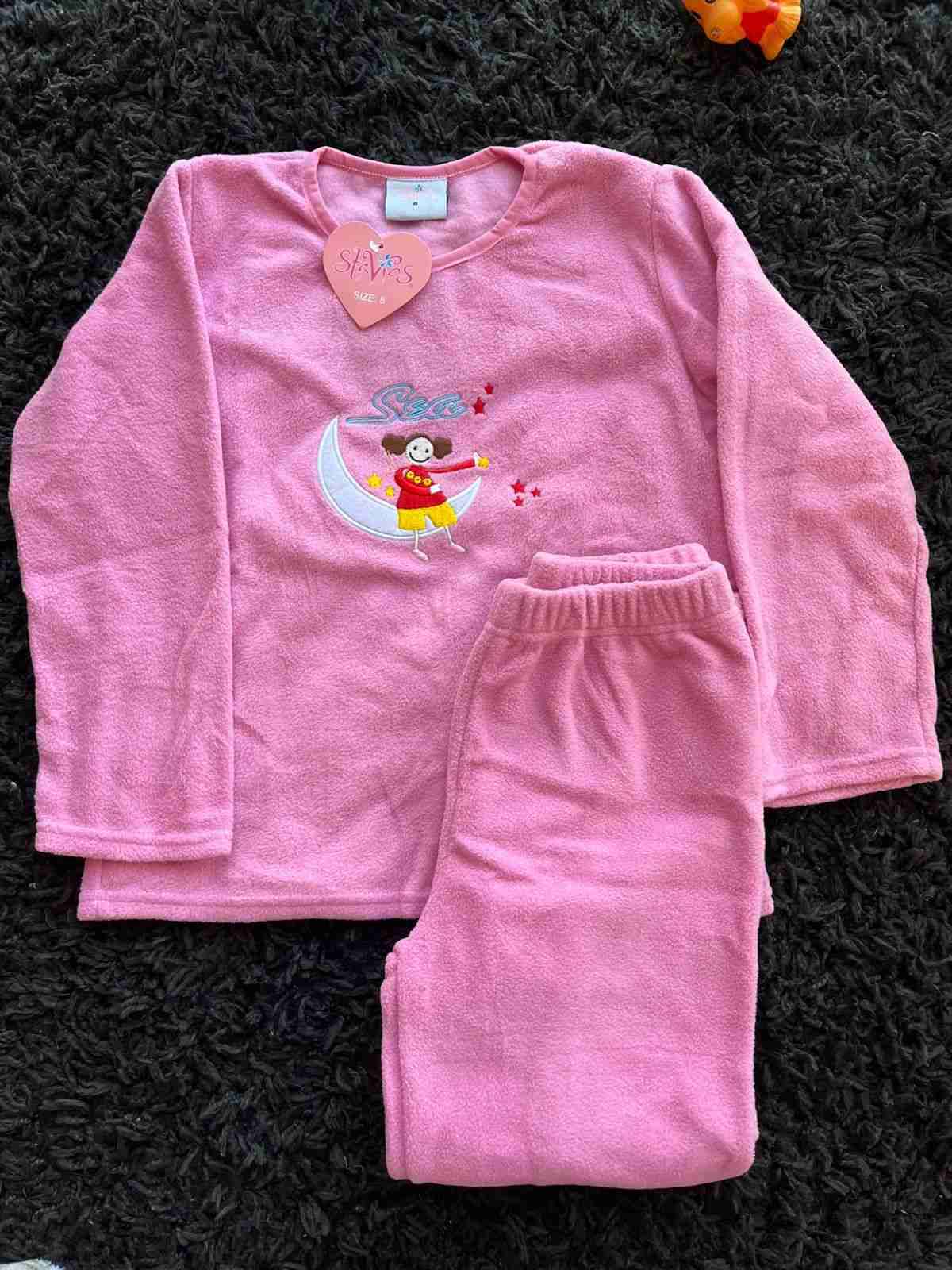 Pijama de polar niño y niña talla - 2