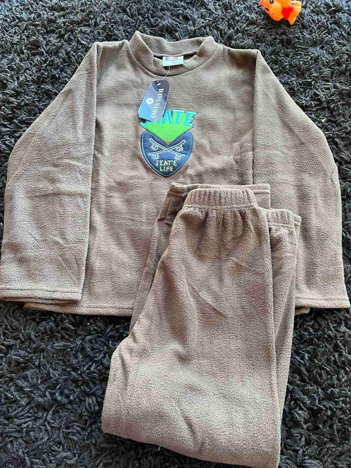 Pijama de polar niño y niña talla - 3