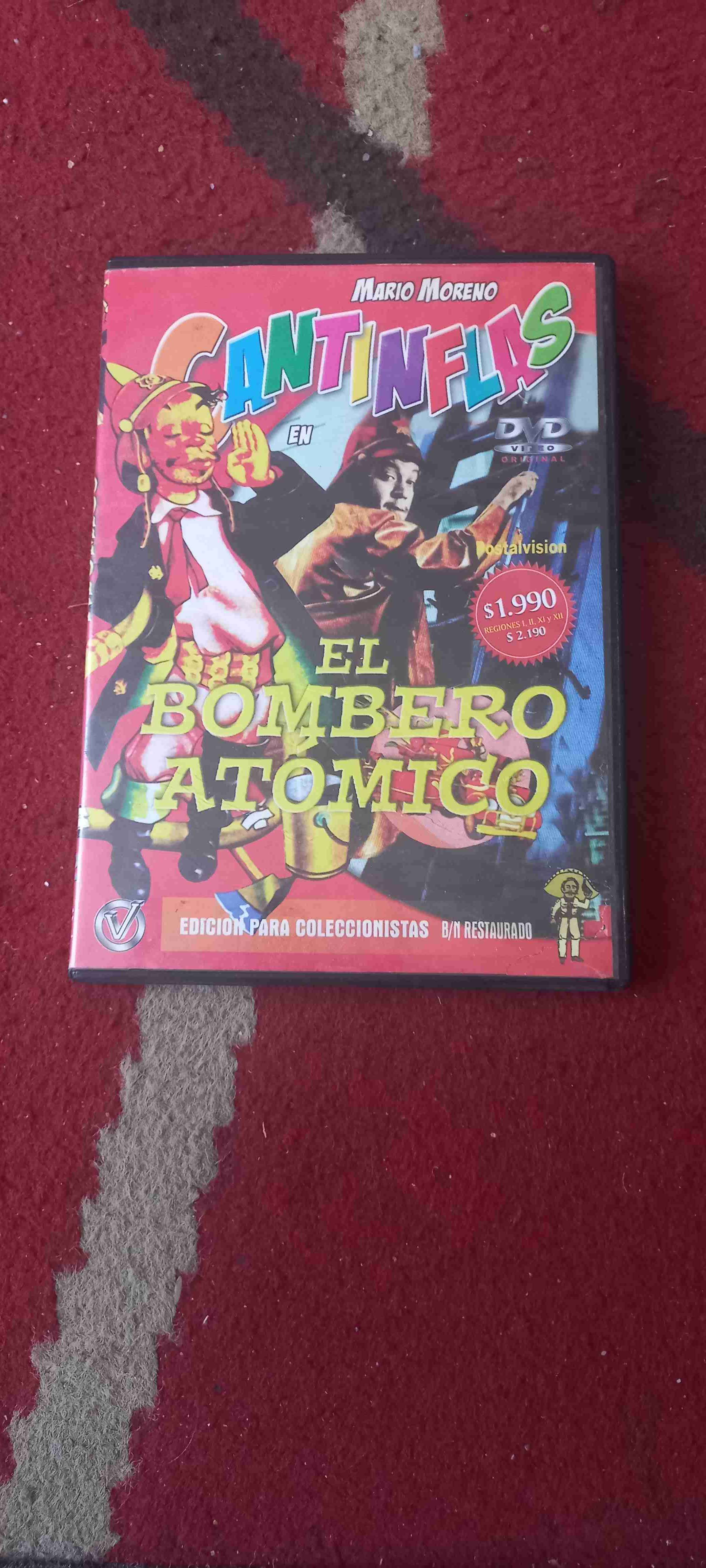 DVD El Bombero Atómico Cantinflas