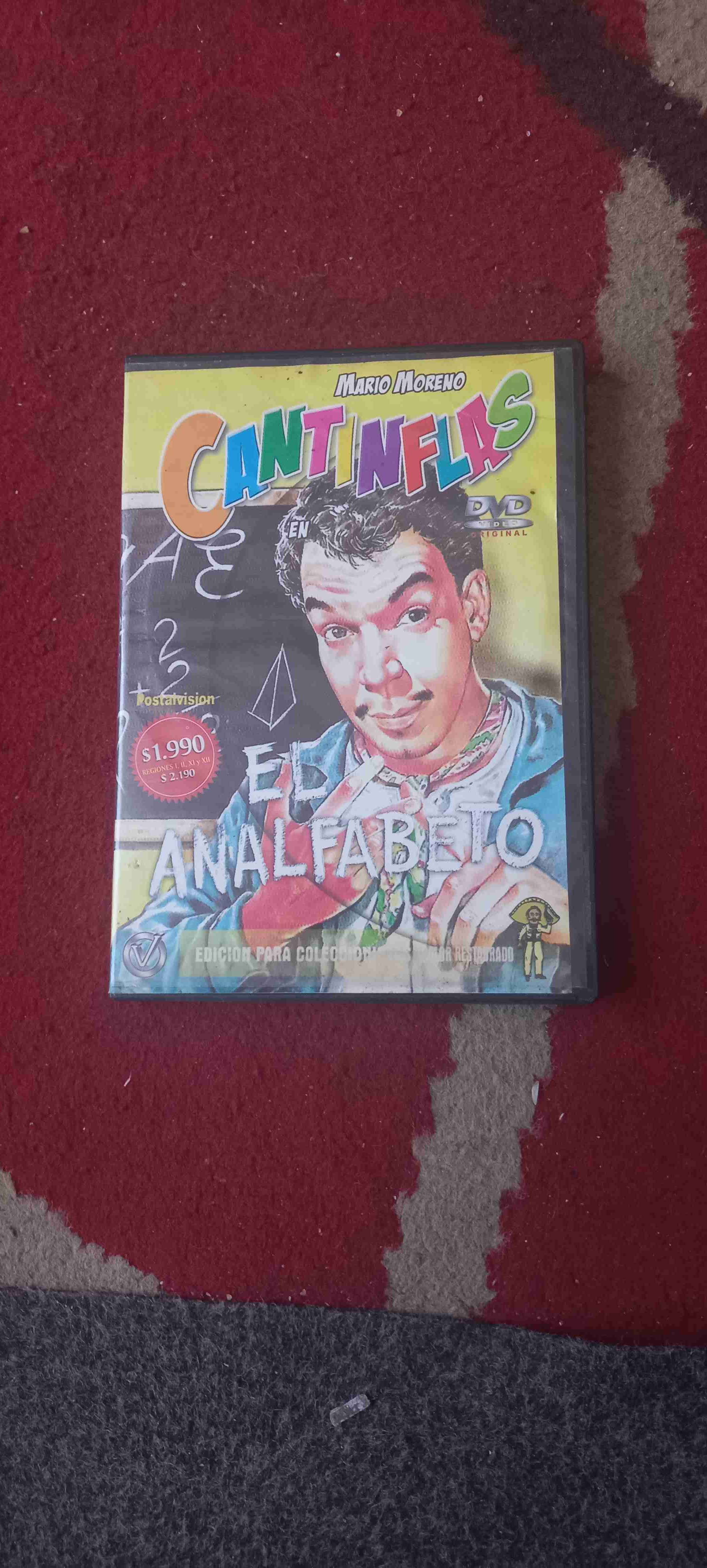 DVD Cantinflas El Analfabeto