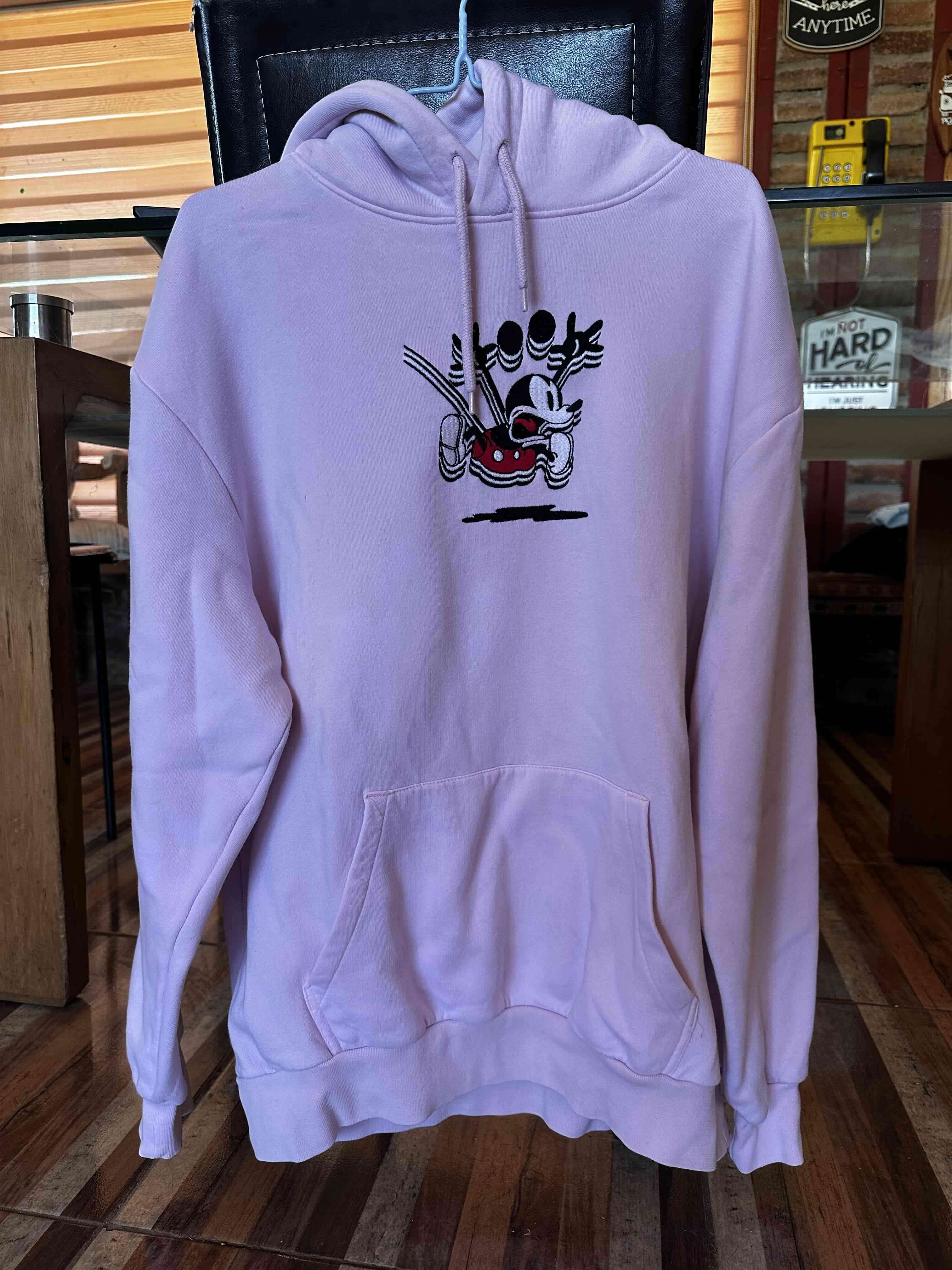 Polerón Disney H&M rosa con capucha - 2