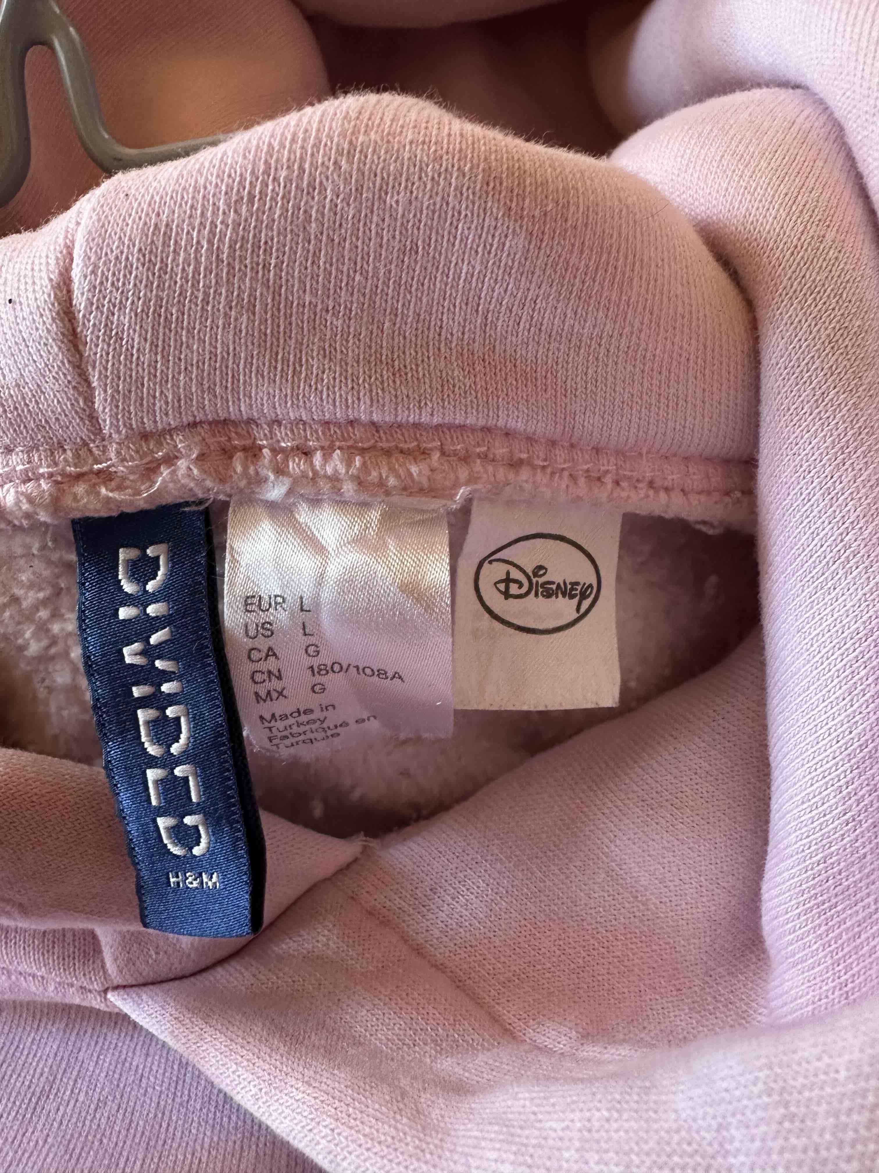 Polerón Disney H&M rosa con capucha - 4