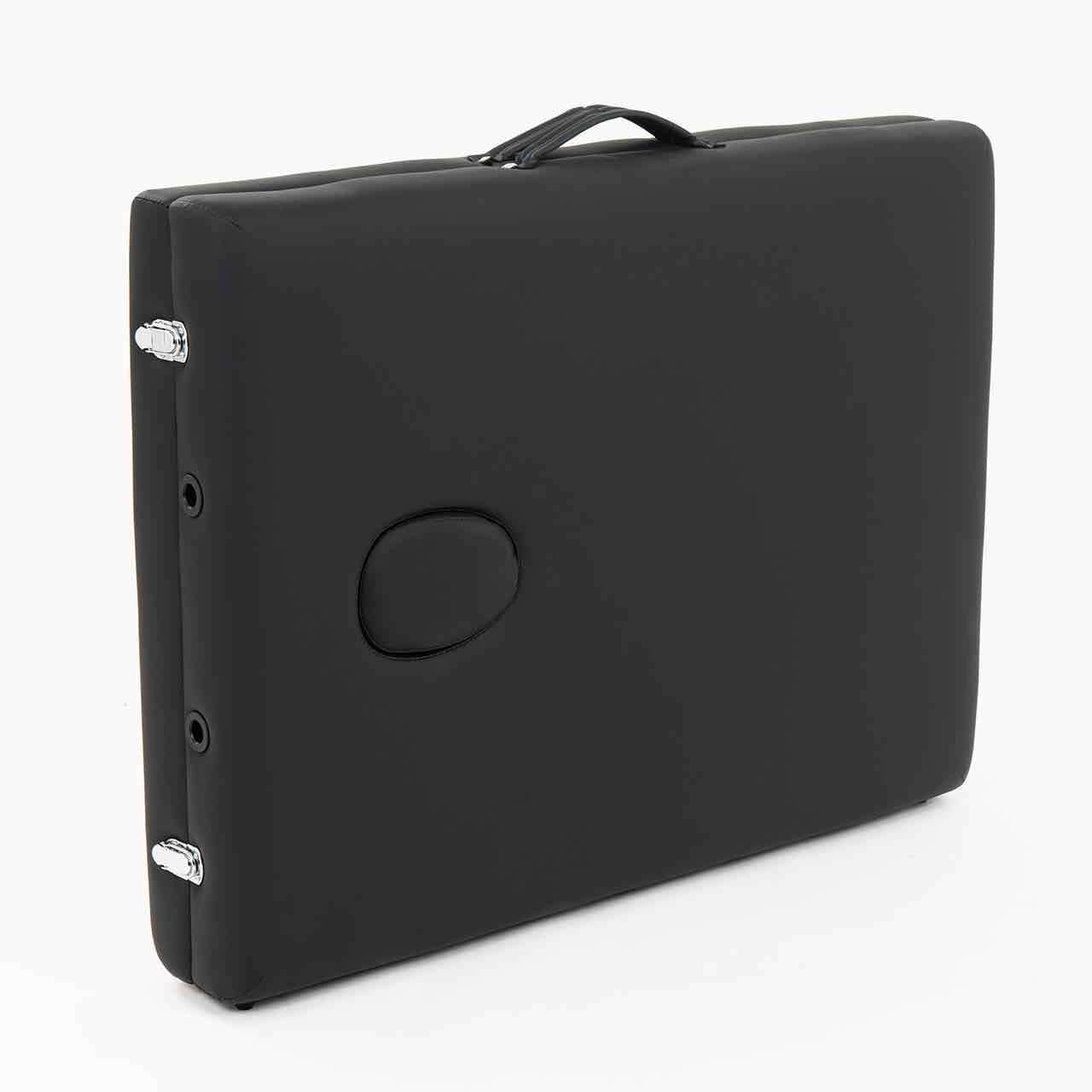 Mesa de masaje portátil negra - 1