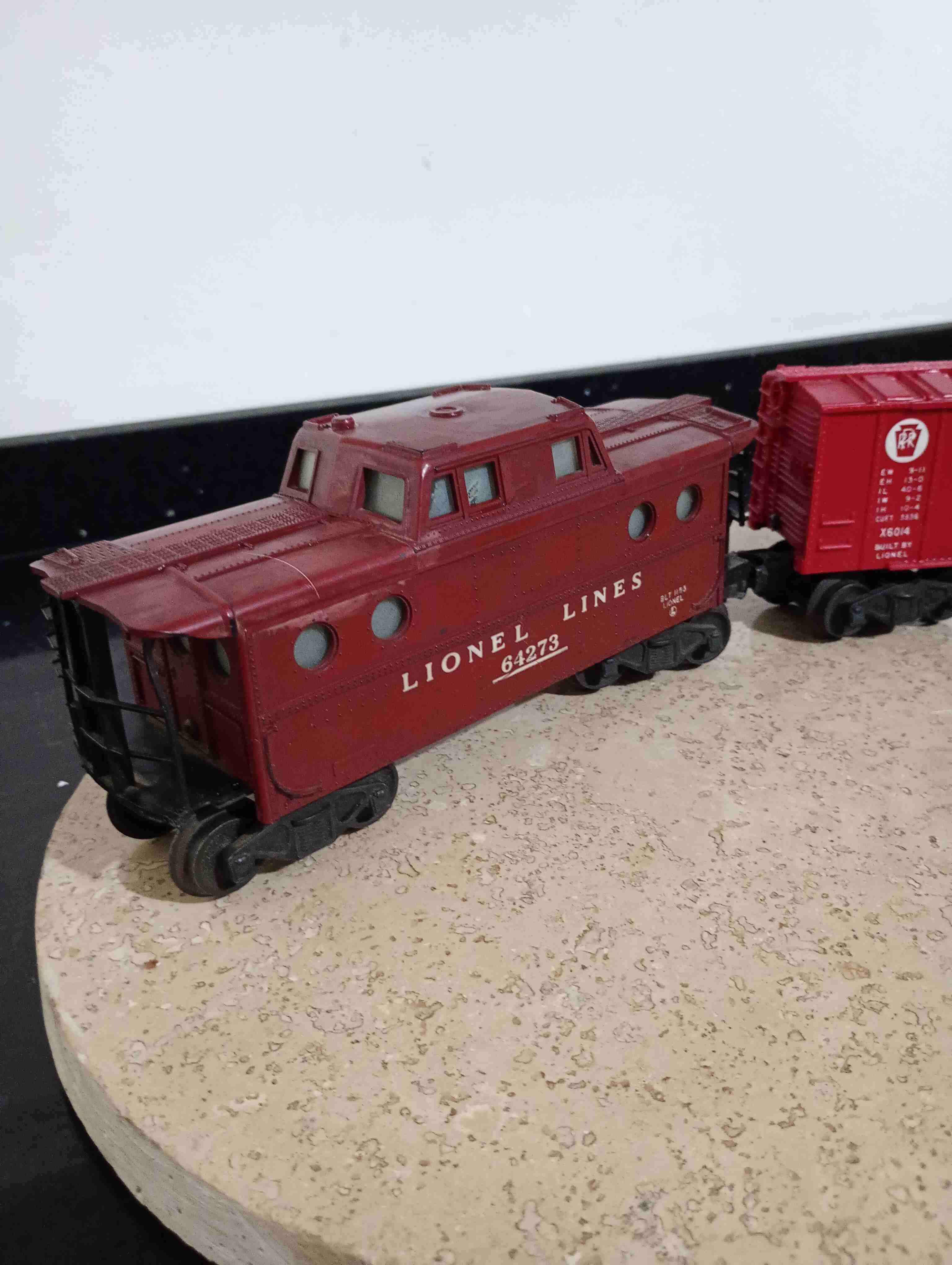 Tren Lionel vintage rojo de colección - miniatura 2