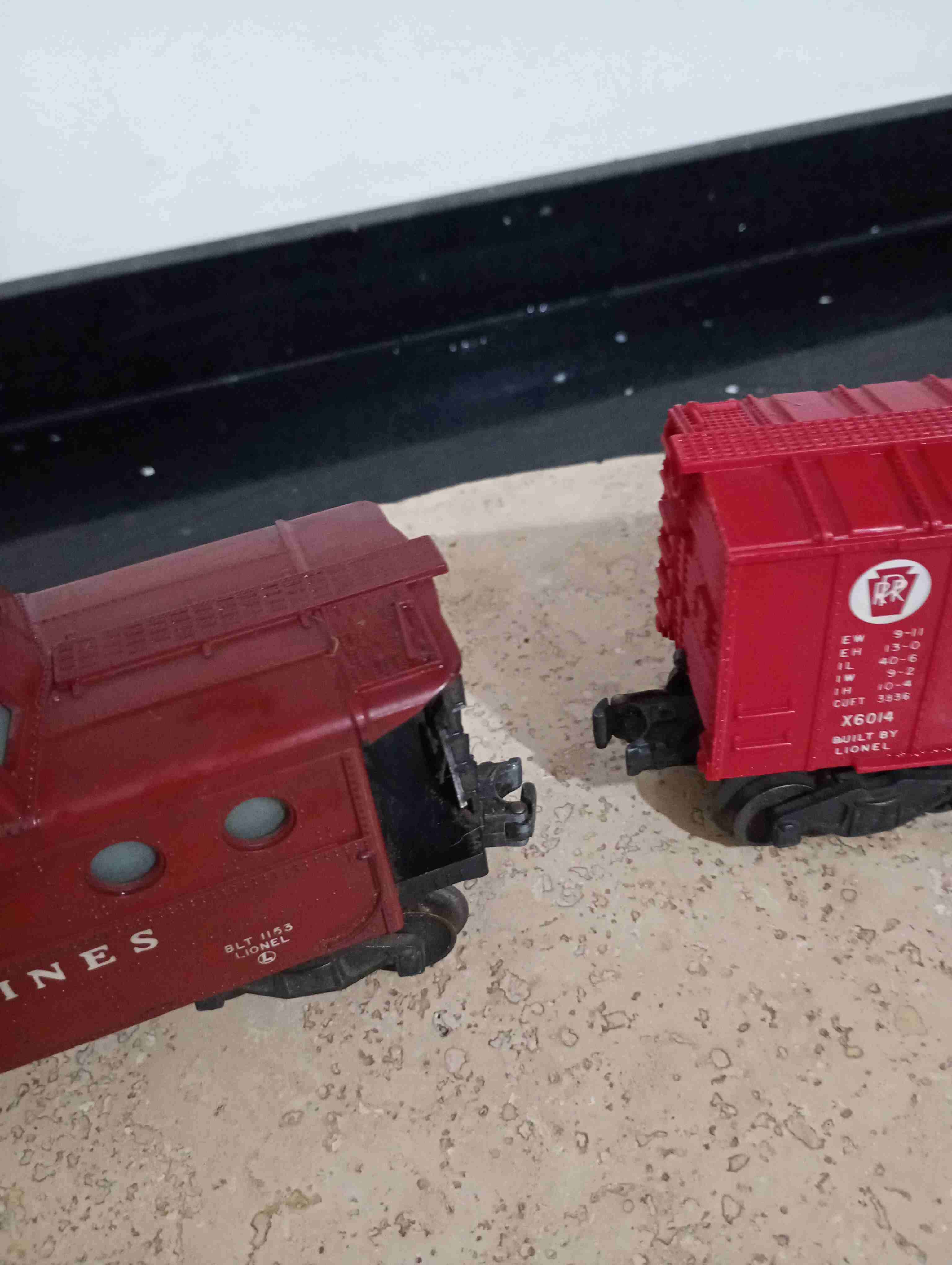 Tren Lionel vintage rojo de colección - miniatura 3