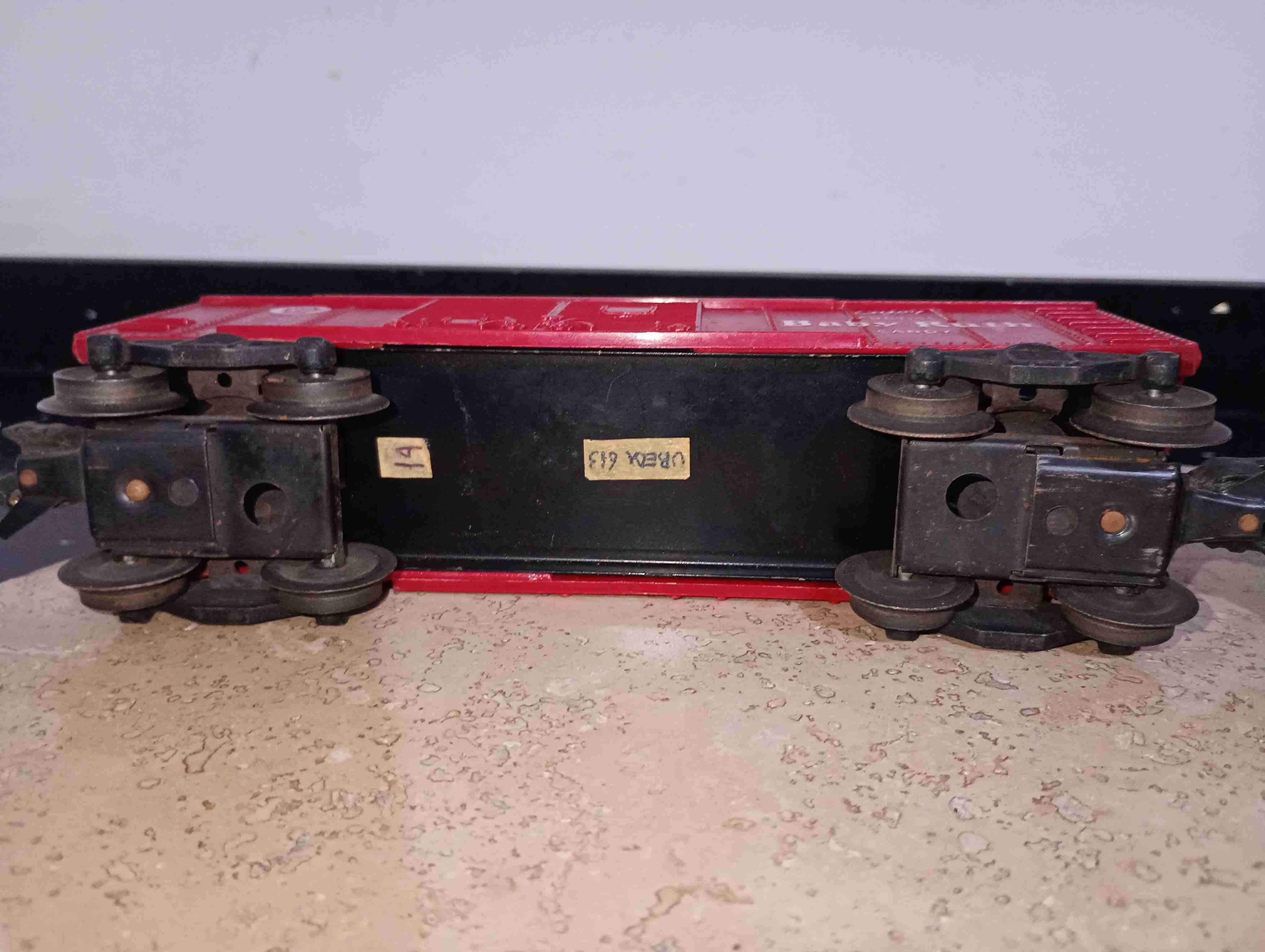 Tren Lionel vintage rojo de colección - miniatura 6