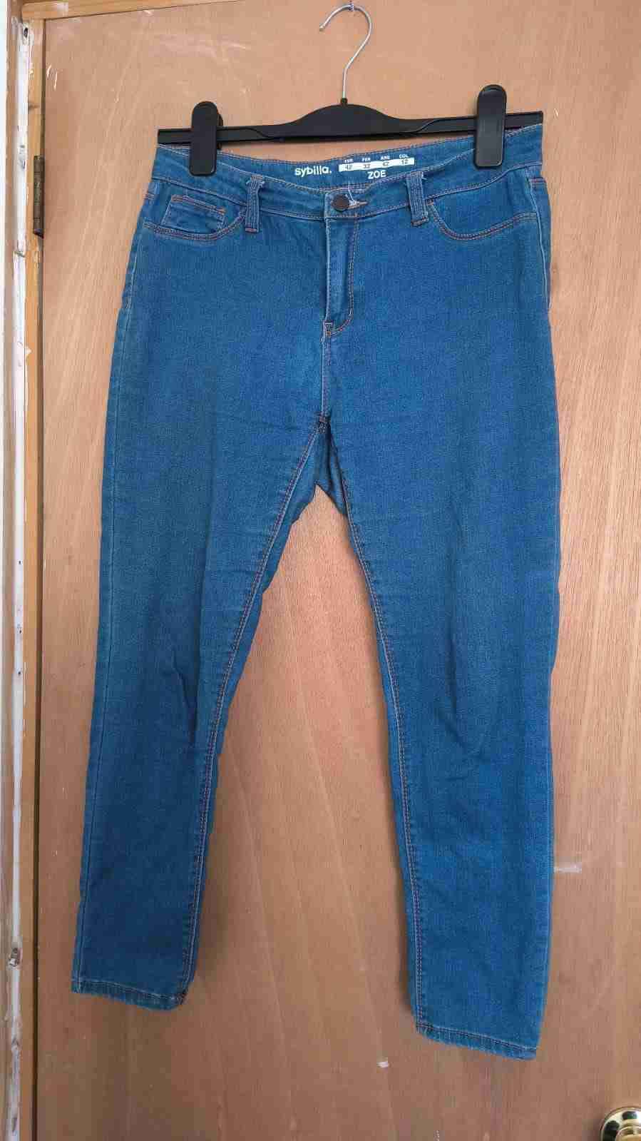 Jeans ajustados azul oscuro talla 42 - 2