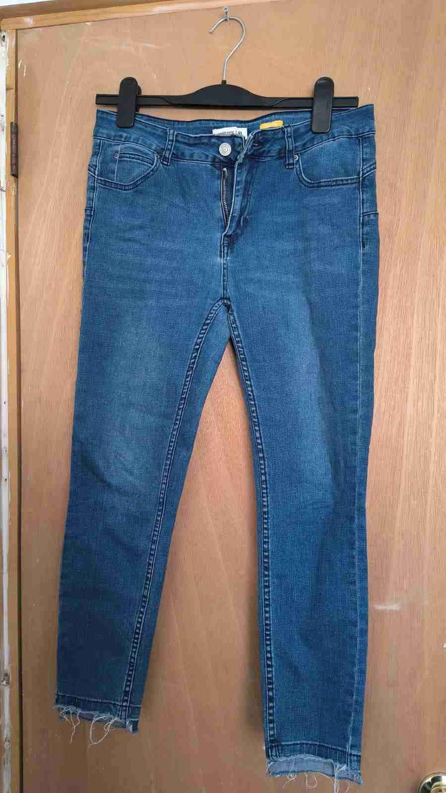 Jeans ajustados azul oscuro talla 42 - 3
