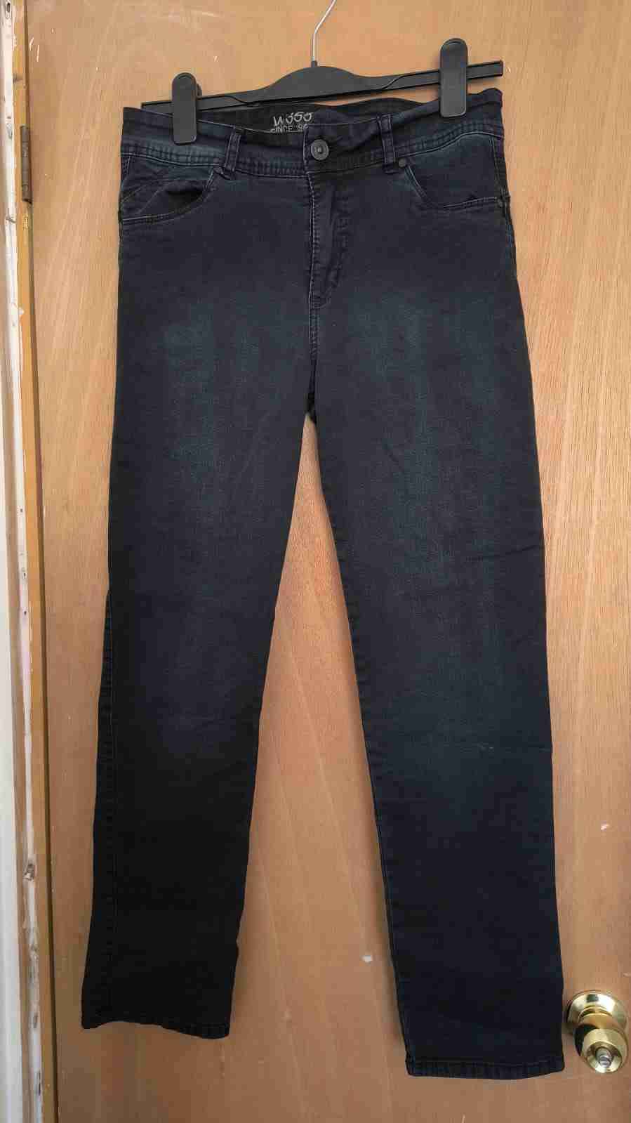 Jeans ajustados azul oscuro talla 42 - 4