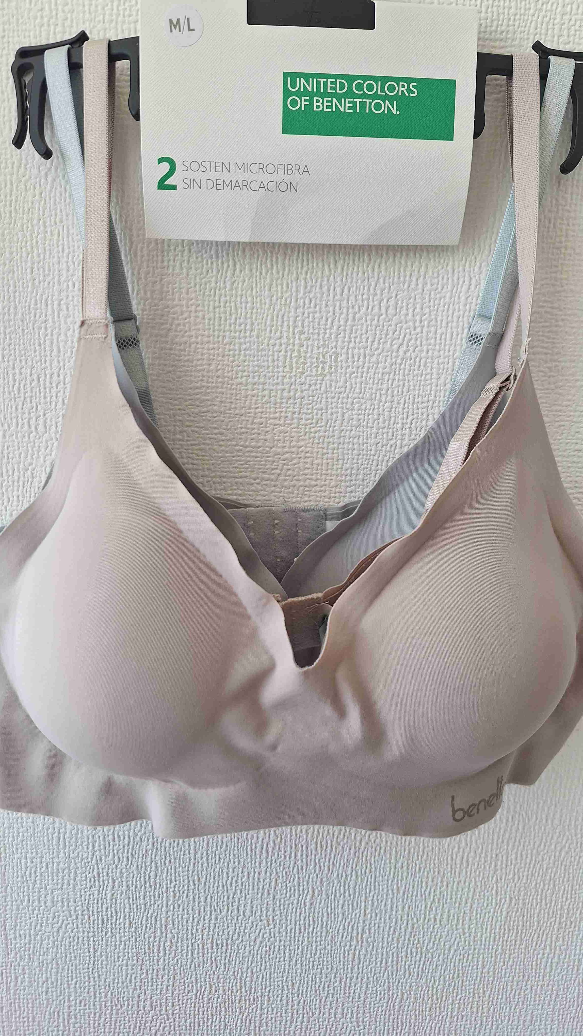 Sosten microfibra Benetton beige - 1