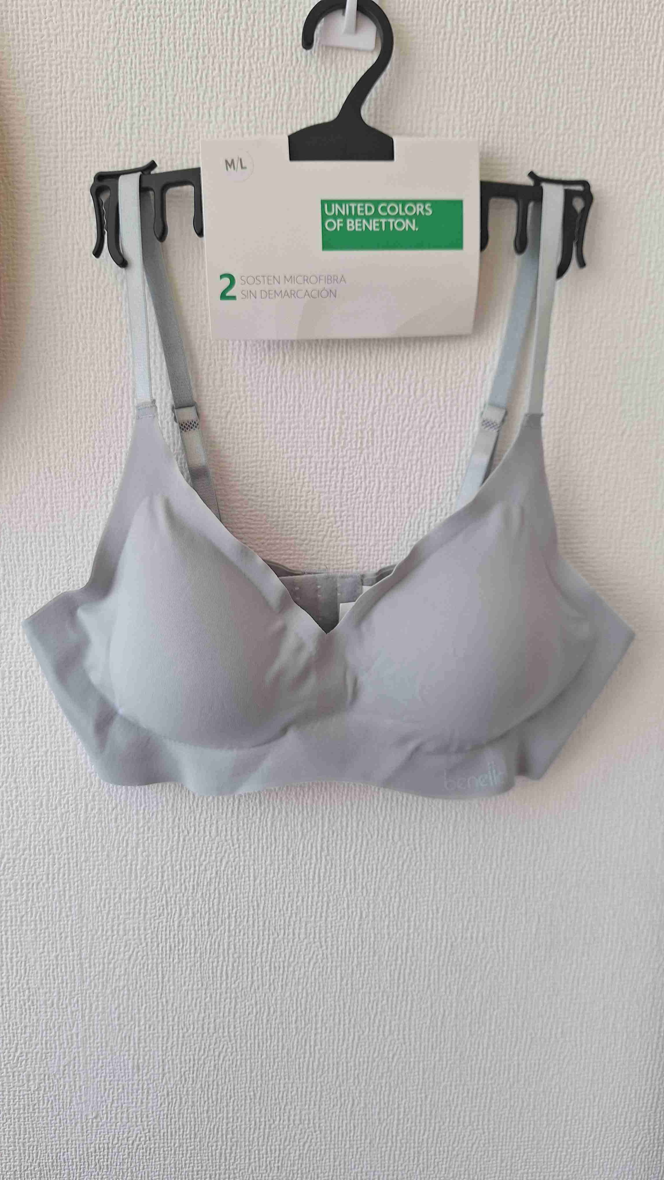 Sosten microfibra Benetton beige - 2