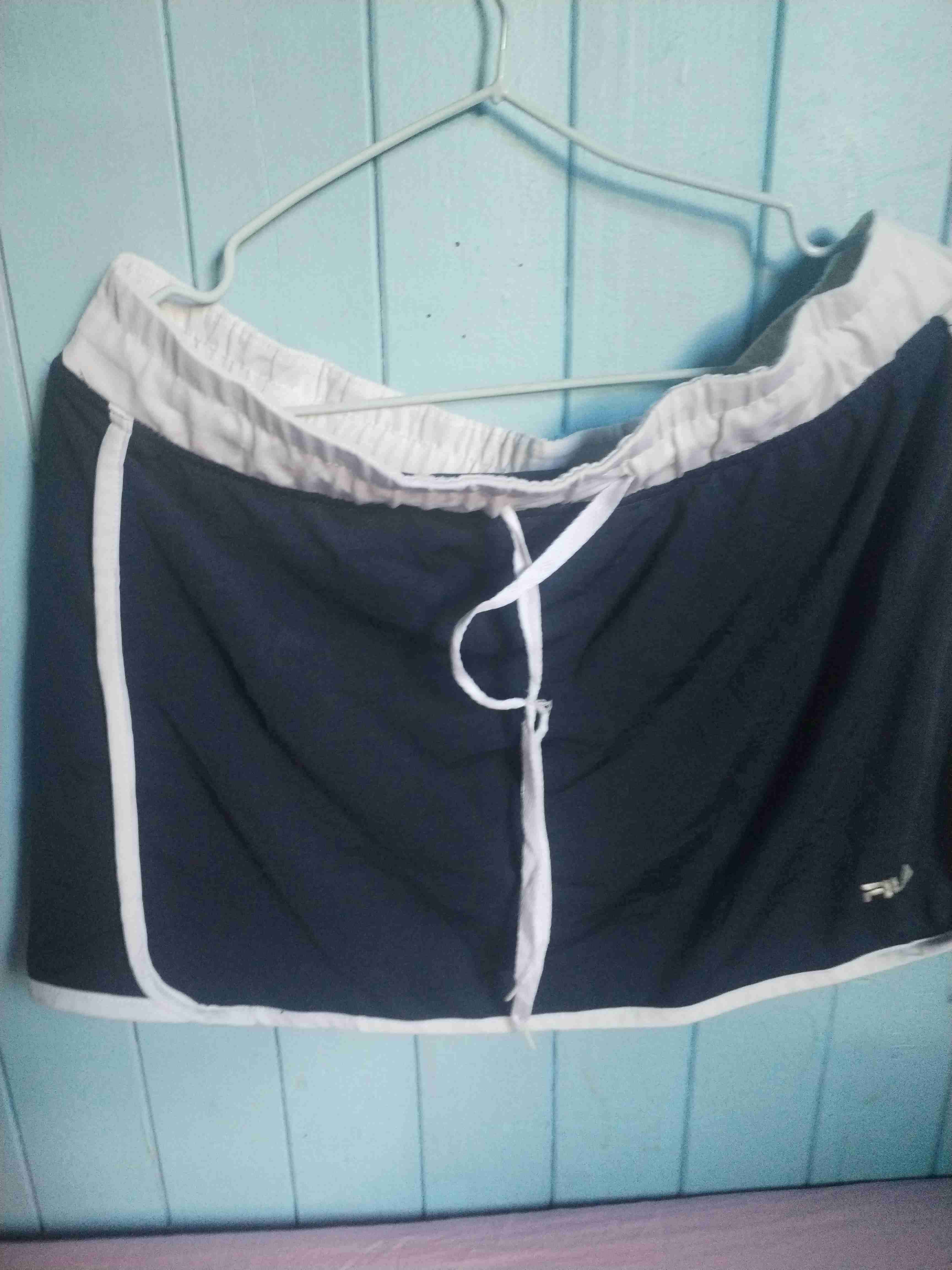 Falda azul de encaje floral - 6