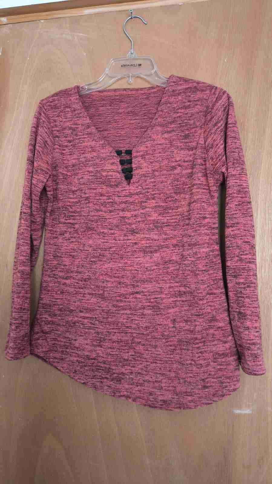 Poleras mangas largas y vestido talla M - 1