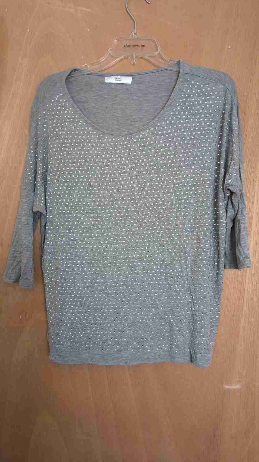 Poleras mangas largas y vestido talla M - 3