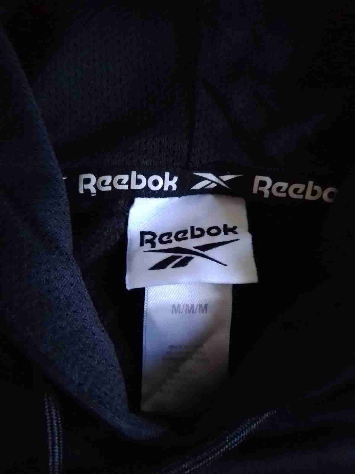 Polerón con capucha Reebok negro - miniatura 2