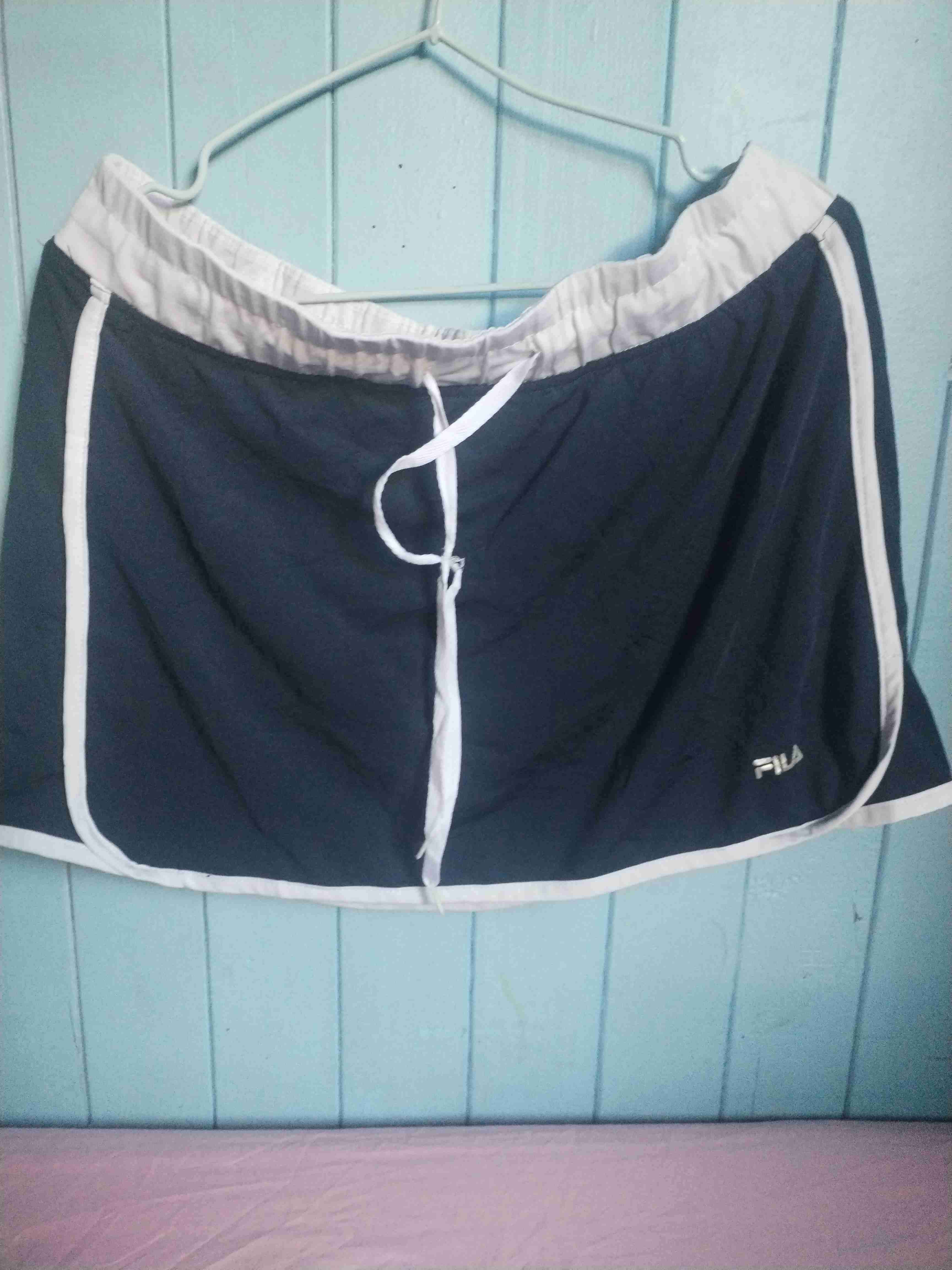 Falda azul azul deportiva l - xl - 1