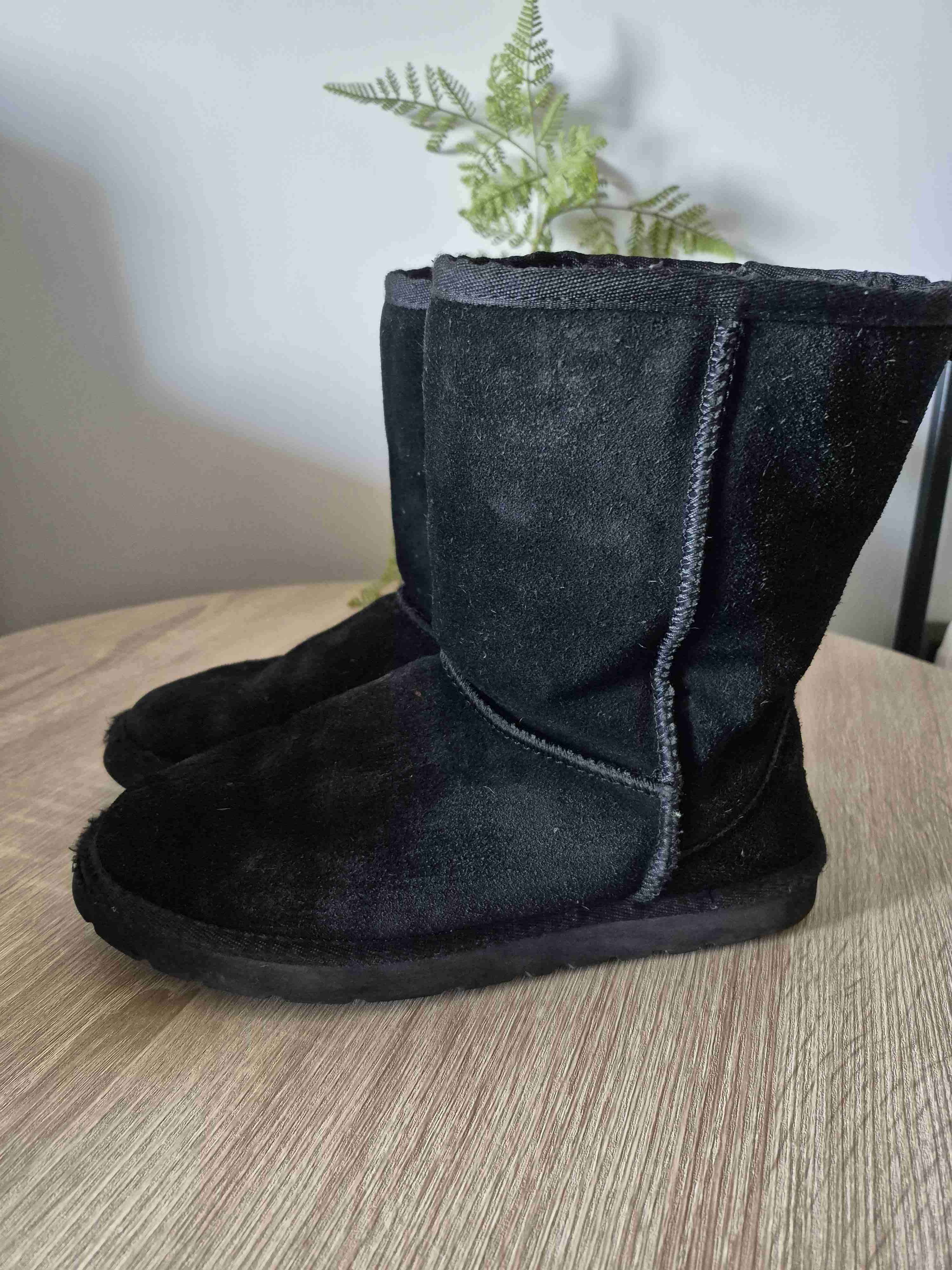 Botas negras de gamuza - miniatura 2