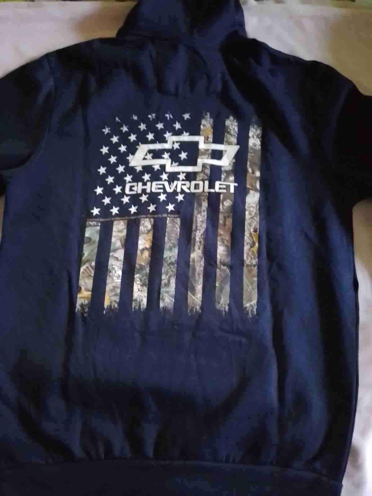 Polerón azul con capucha Chevrolet - miniatura 2