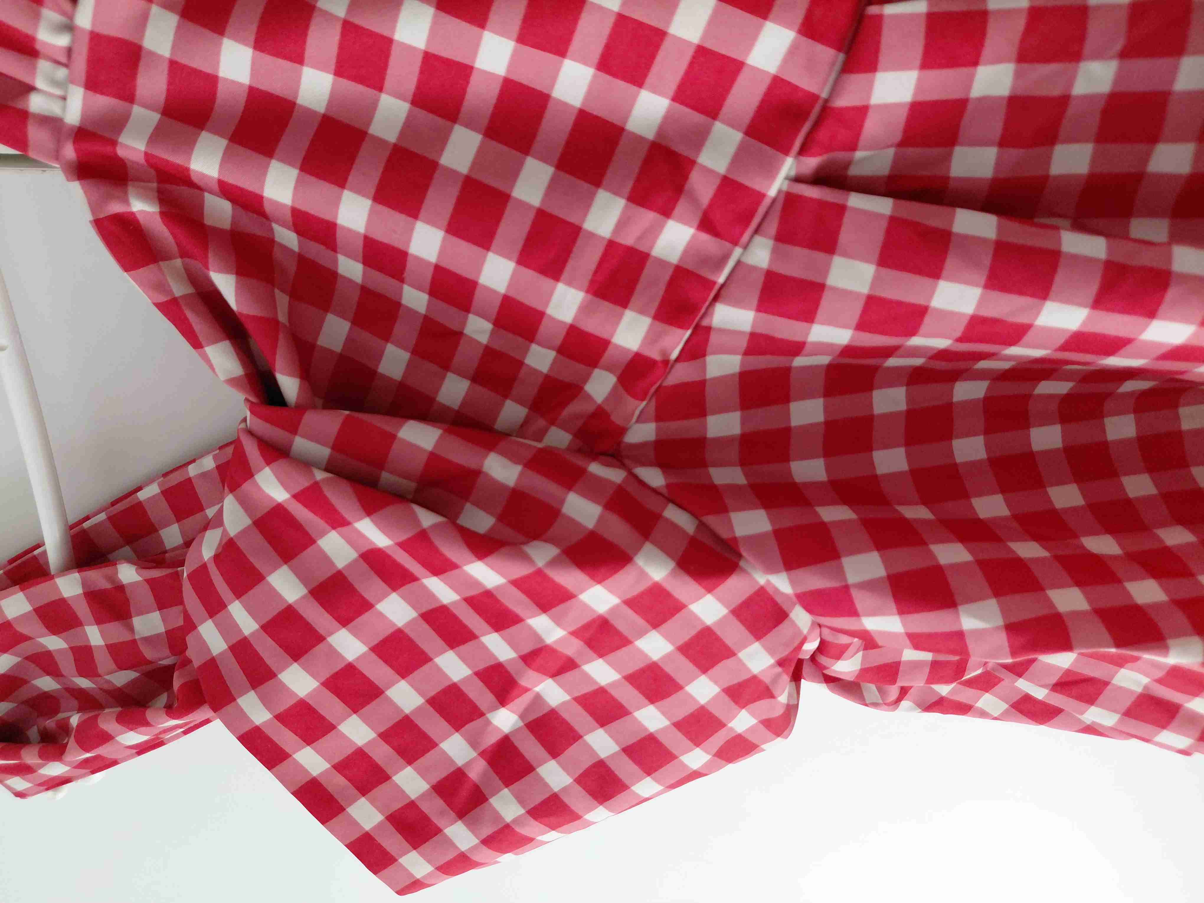 Polera Shein Cuadrillé Rojo - miniatura 2