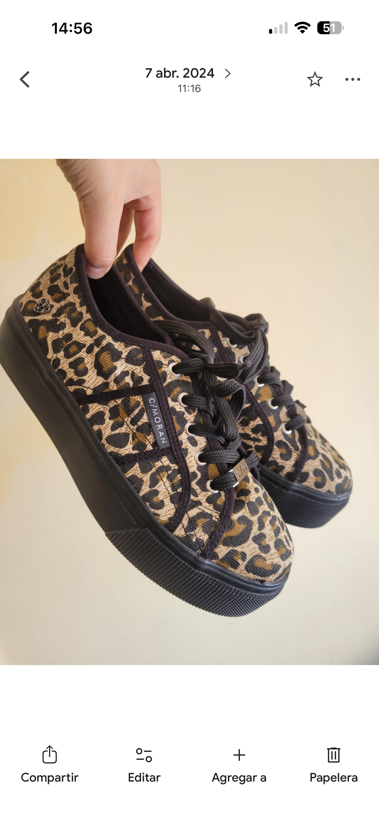 Zapatillas animal print C/Moran - 1