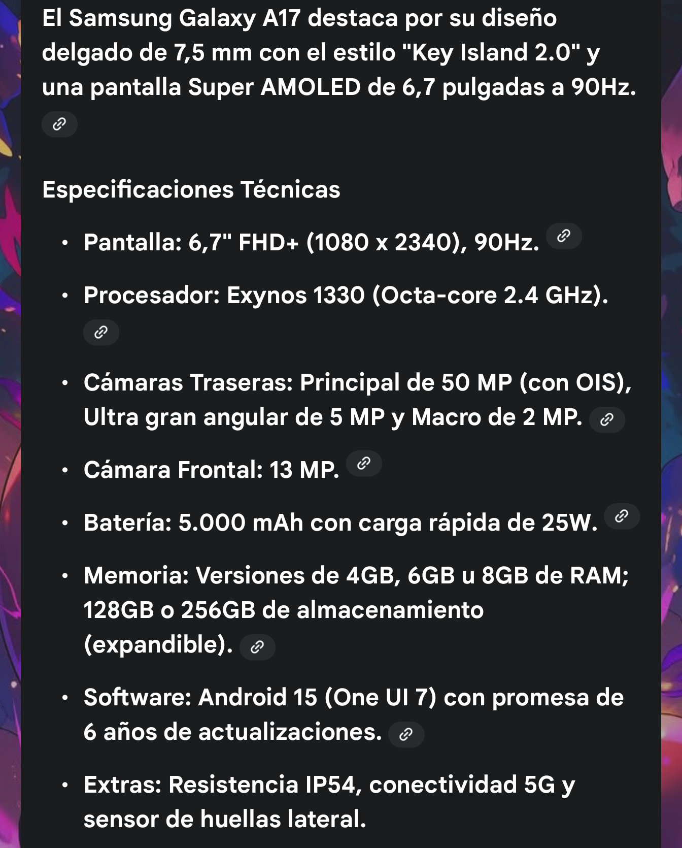 Samsung Galaxy A17 nuevo - miniatura 4