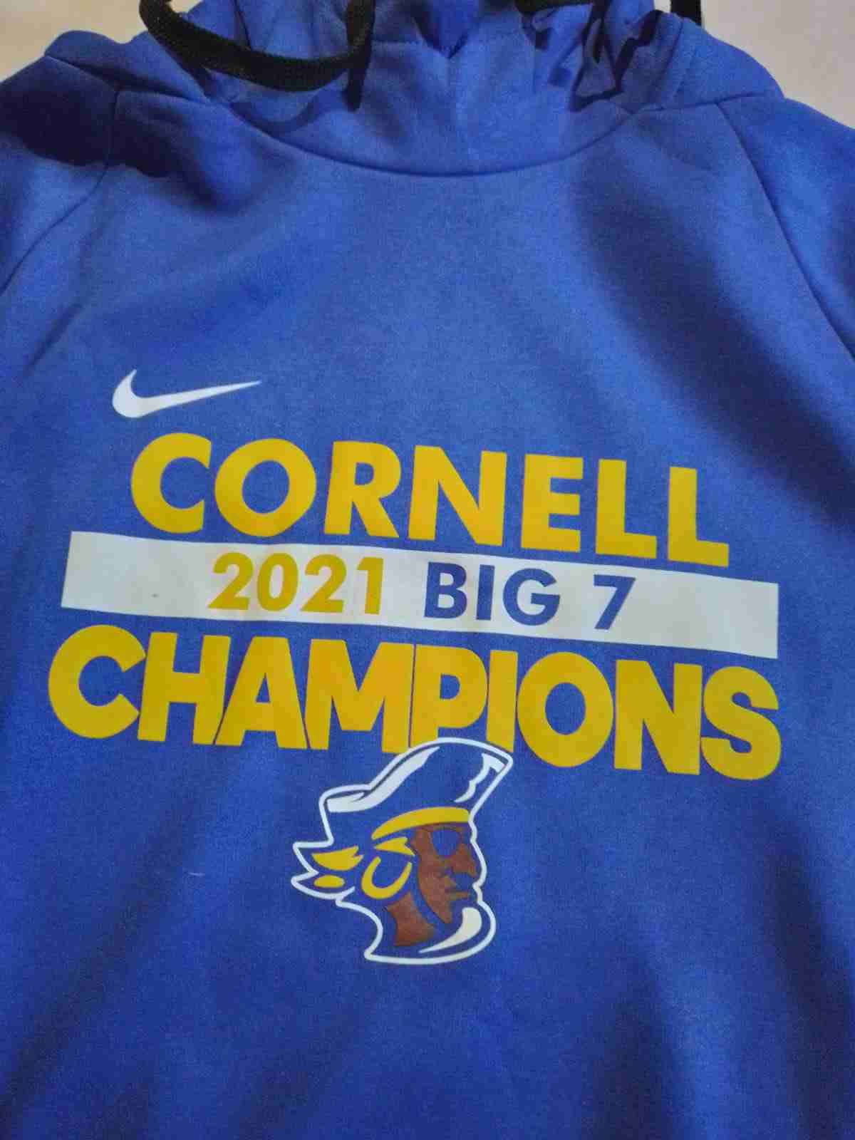 Polerón azul Nike Cornell Champions - miniatura 2
