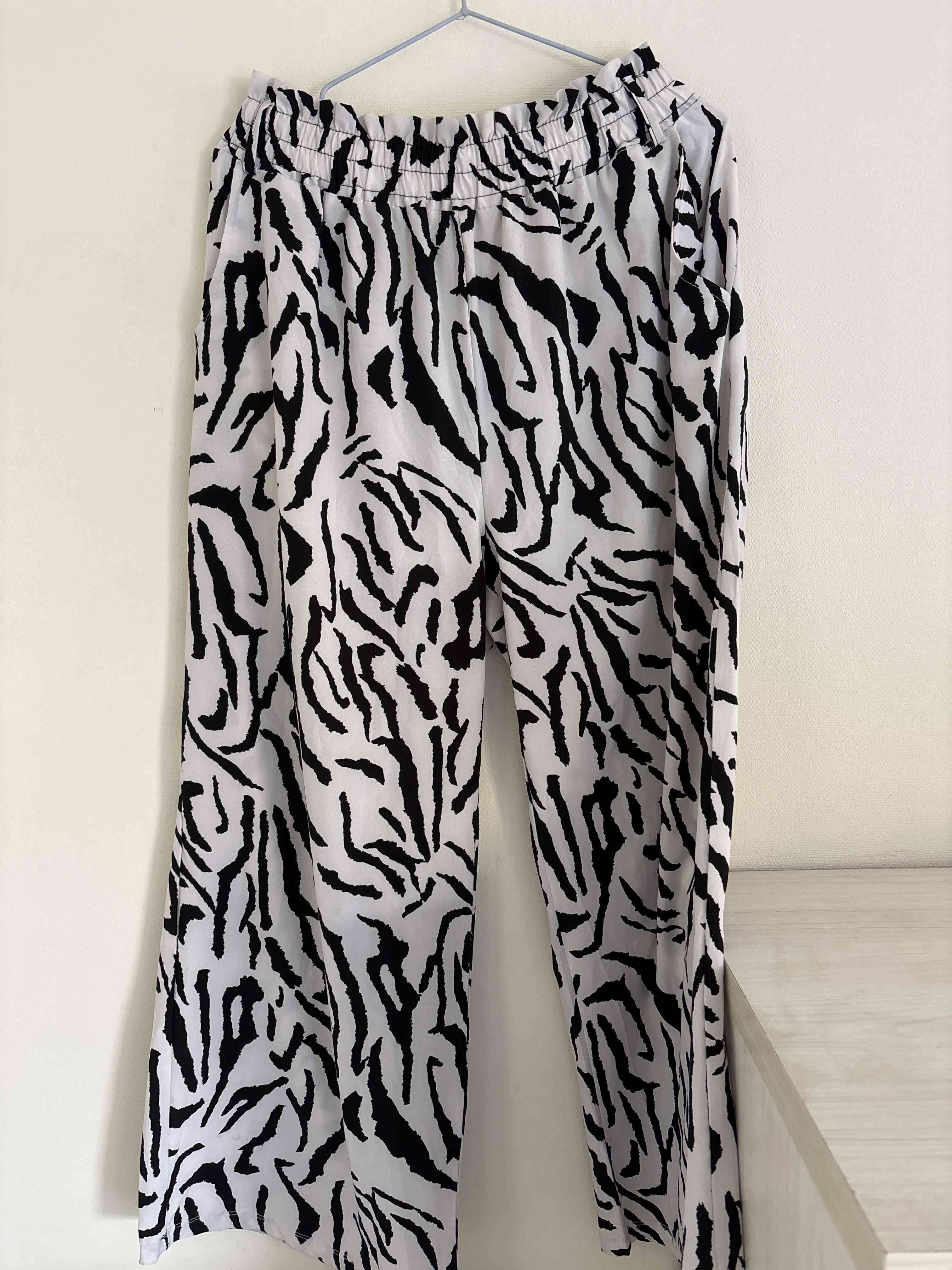 Pantalón estampado animal print - 1