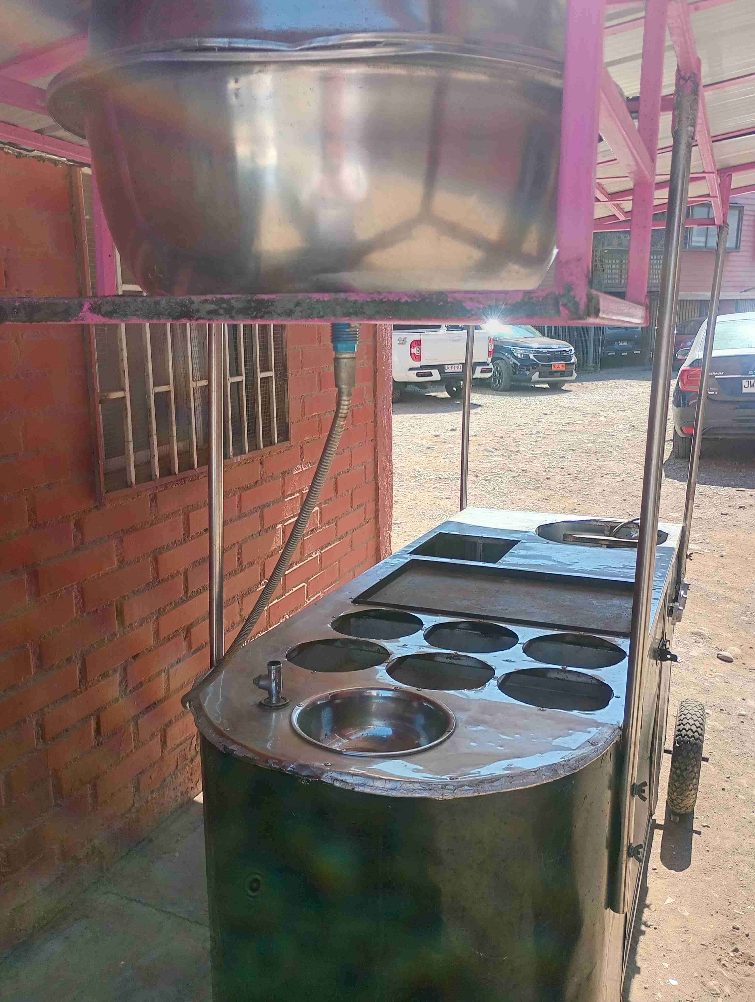 Estructura para cocinero ambulante - 5