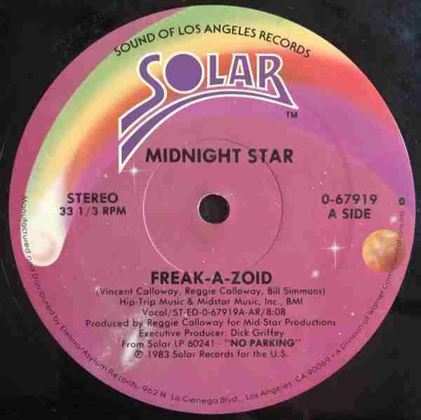 Vinilo Midnight Star Freak-A-Zoid