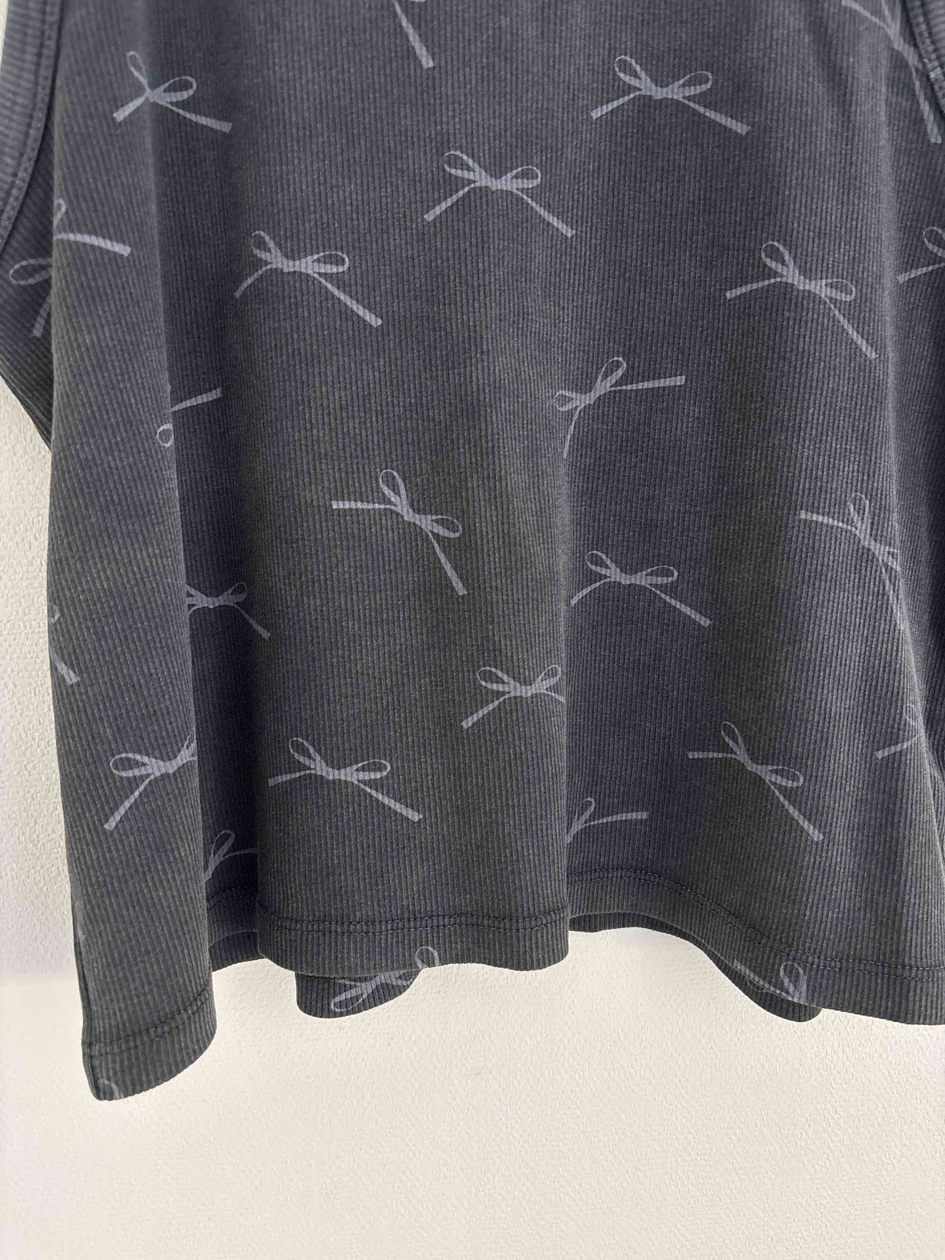 Polera sin mangas Zara gris - miniatura 4