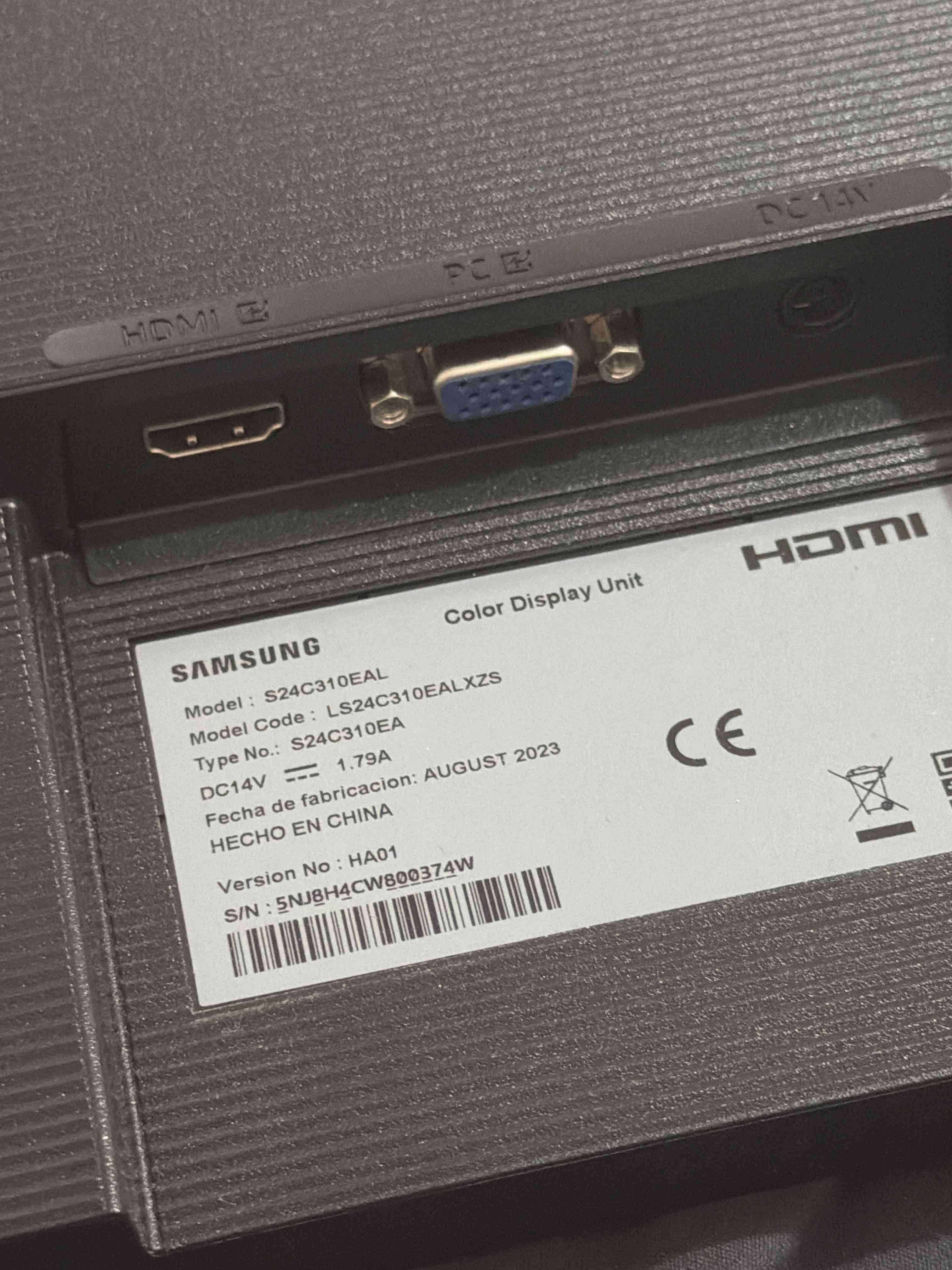 Monitor Samsung S24C310EAL - miniatura 1