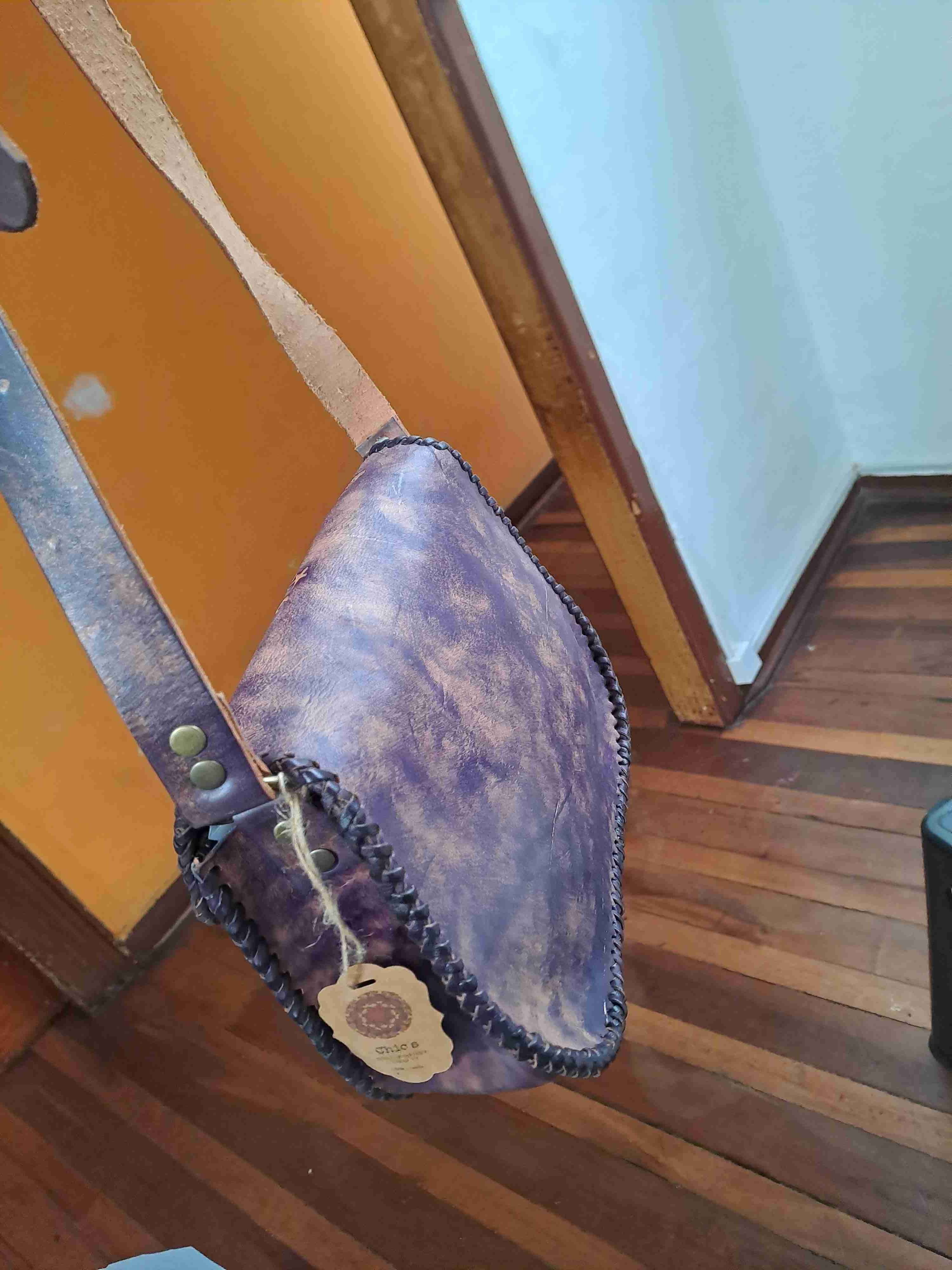 Cartera de cuero artesanal - miniatura 3