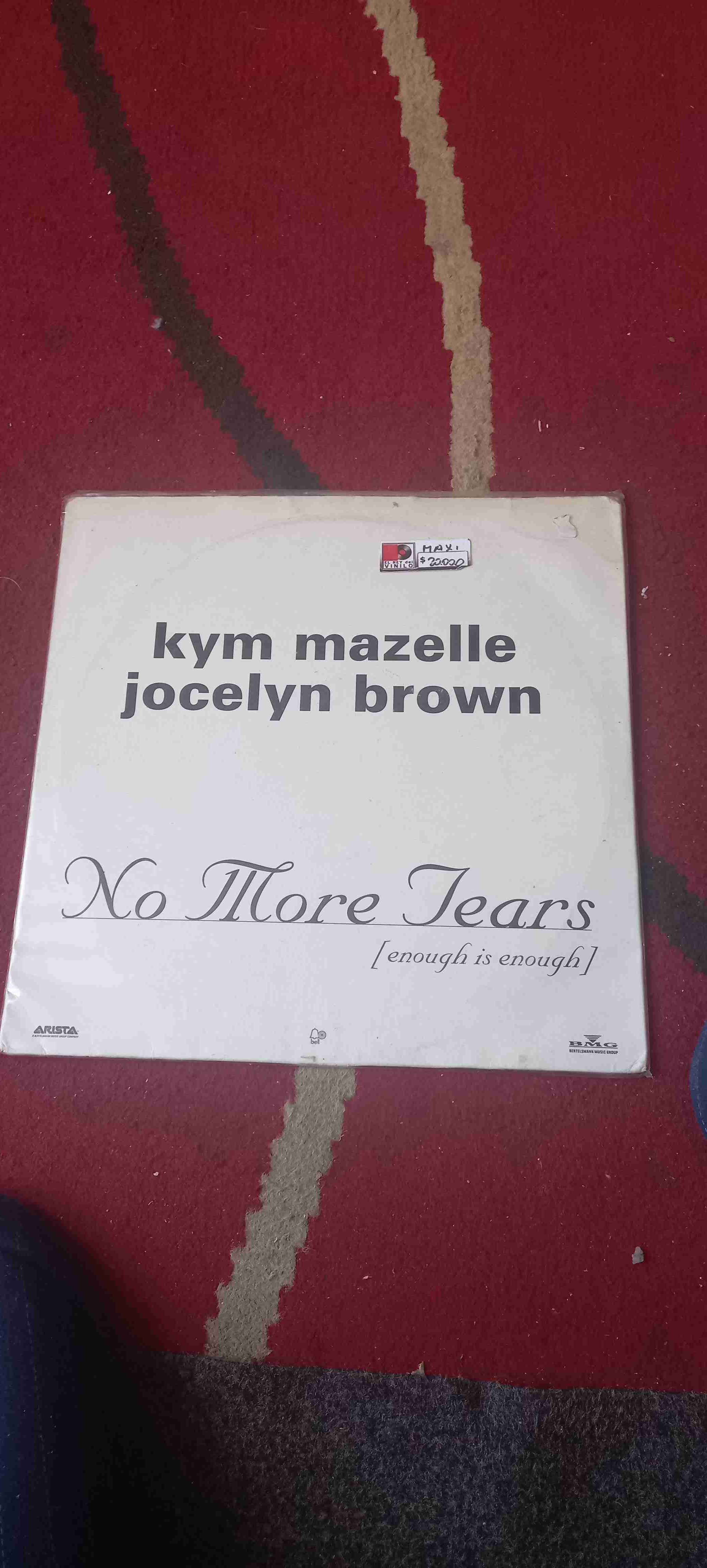 Vinilo Kym Mazelle Jocelyn Brown no more tears