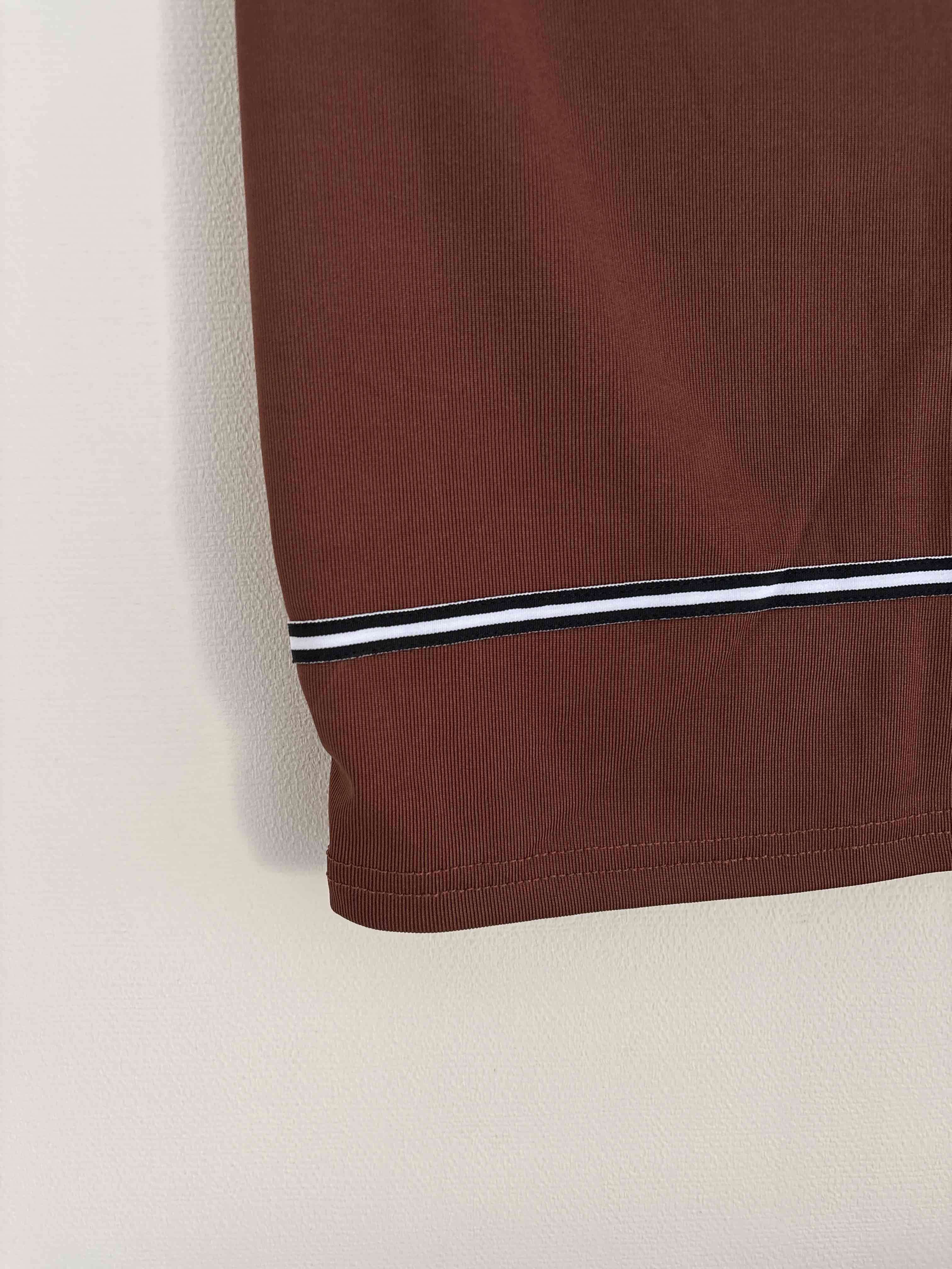 Polera sin mangas café chocolate - 3