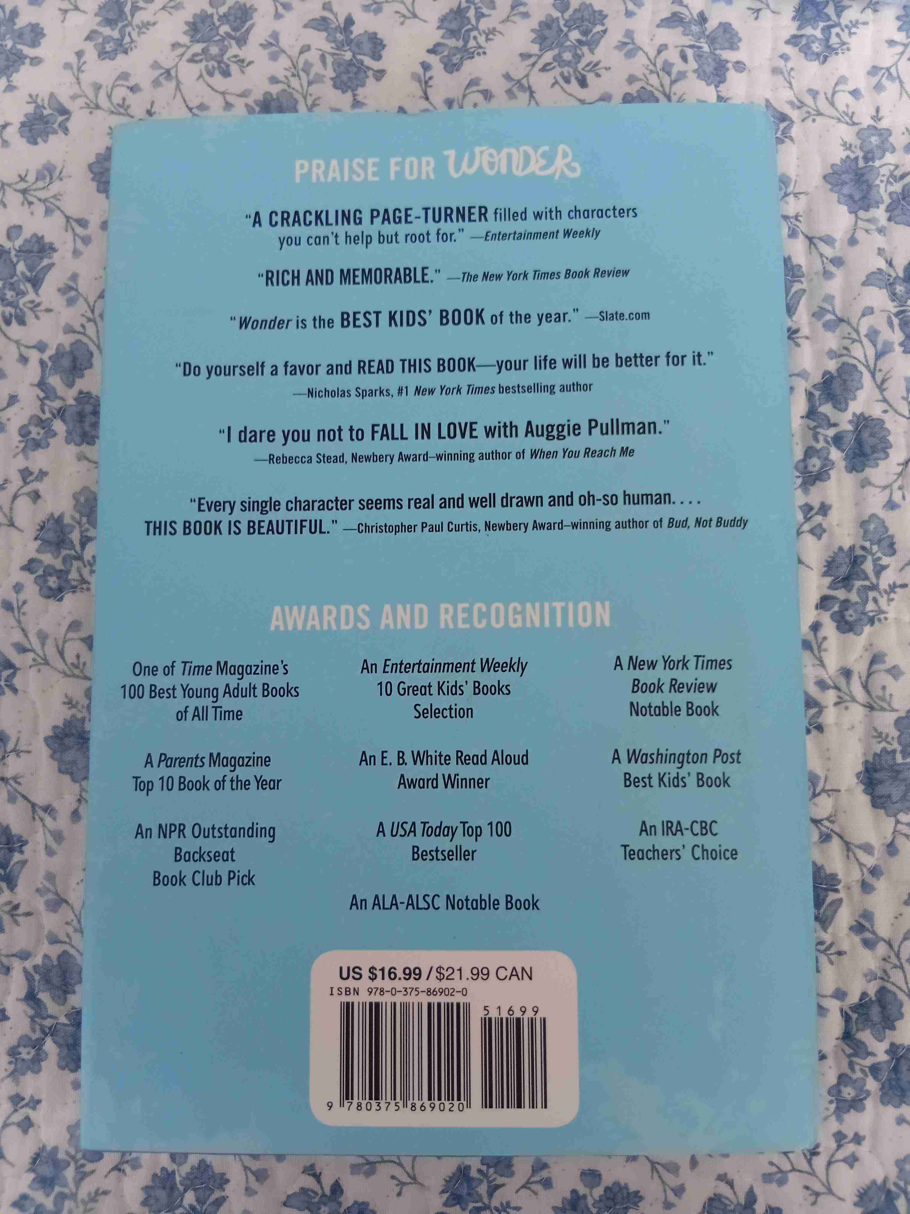 Wonder - R.J. Palacio - 2