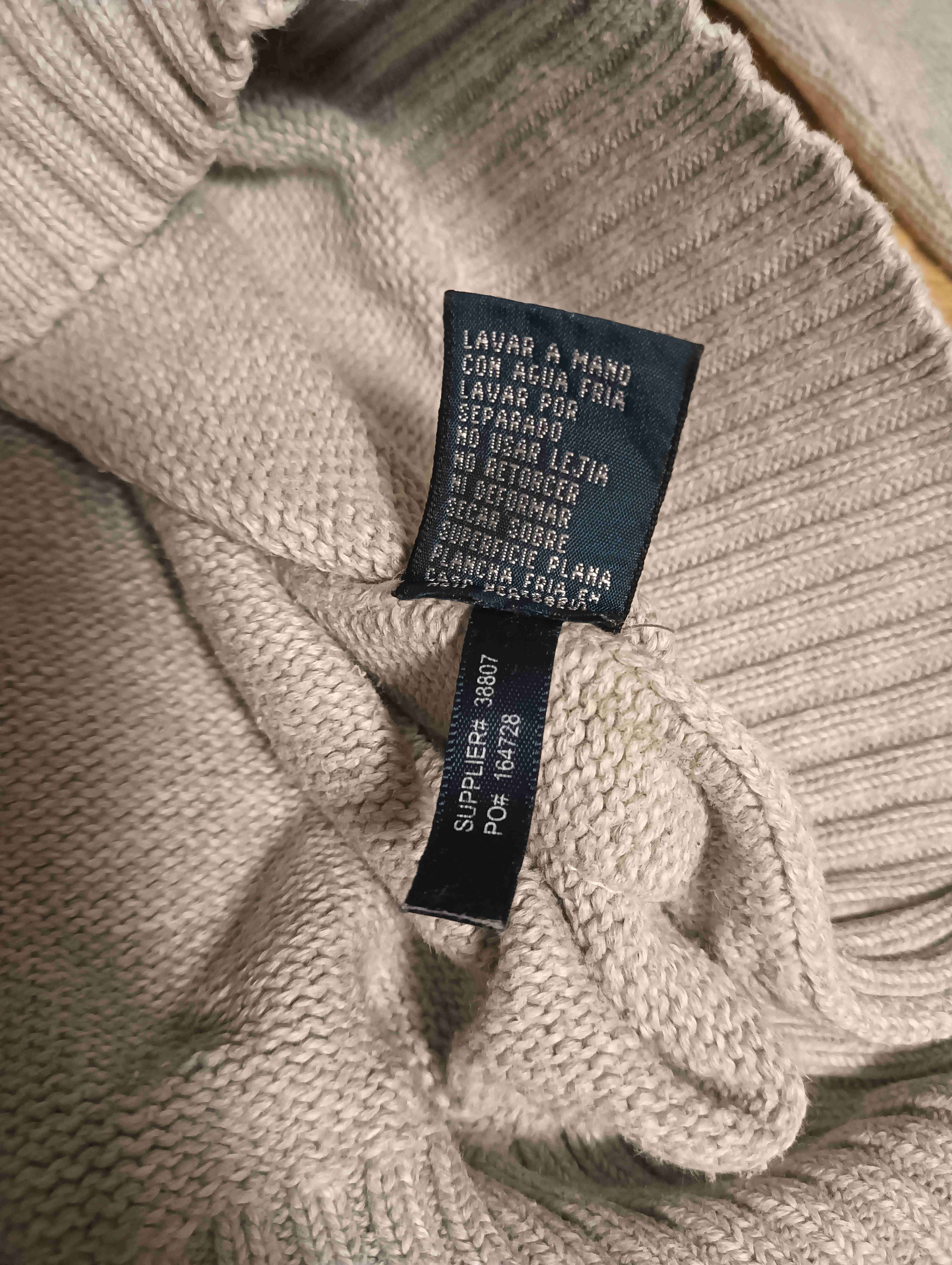 Ralph Lauren suéter medio Cierre!! Og - 3