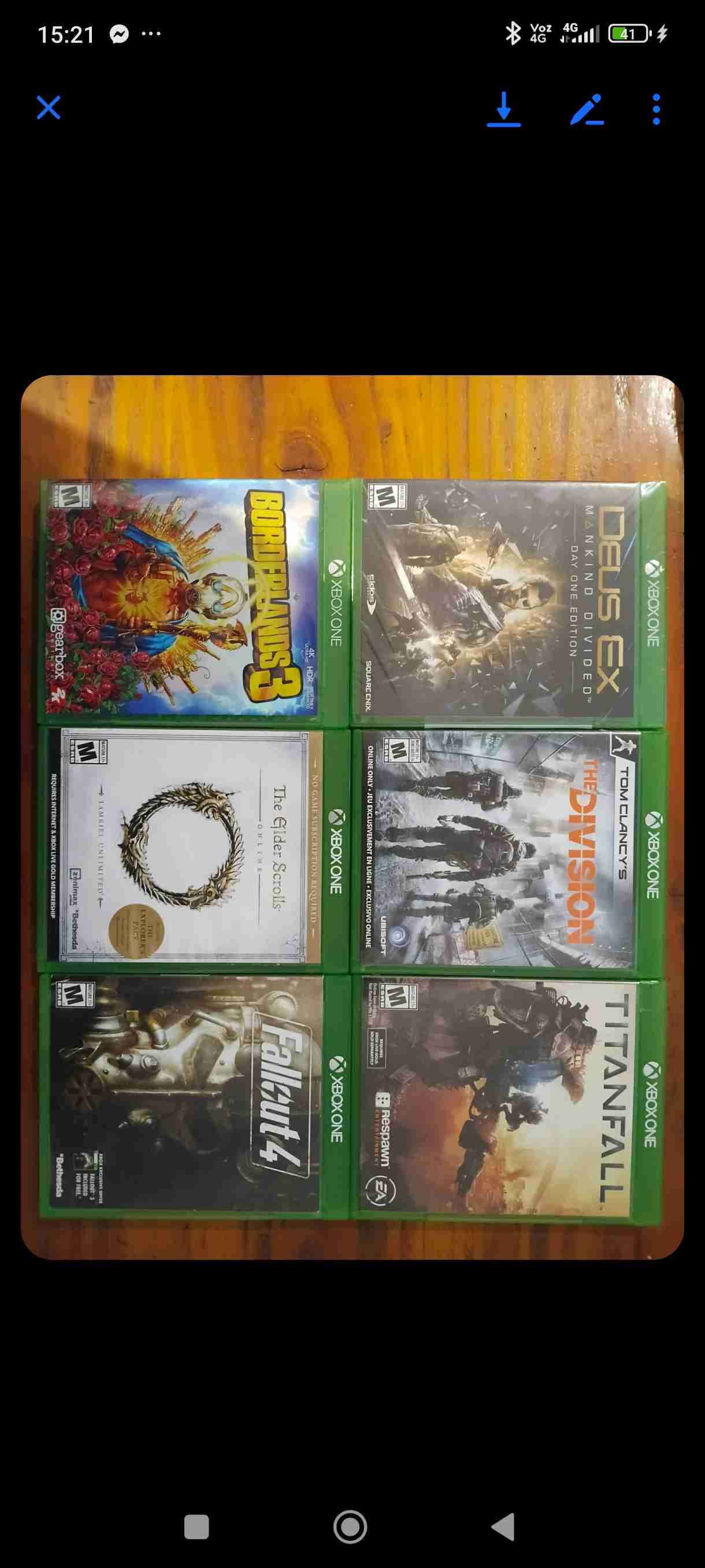 Lote de juegos Xbox One