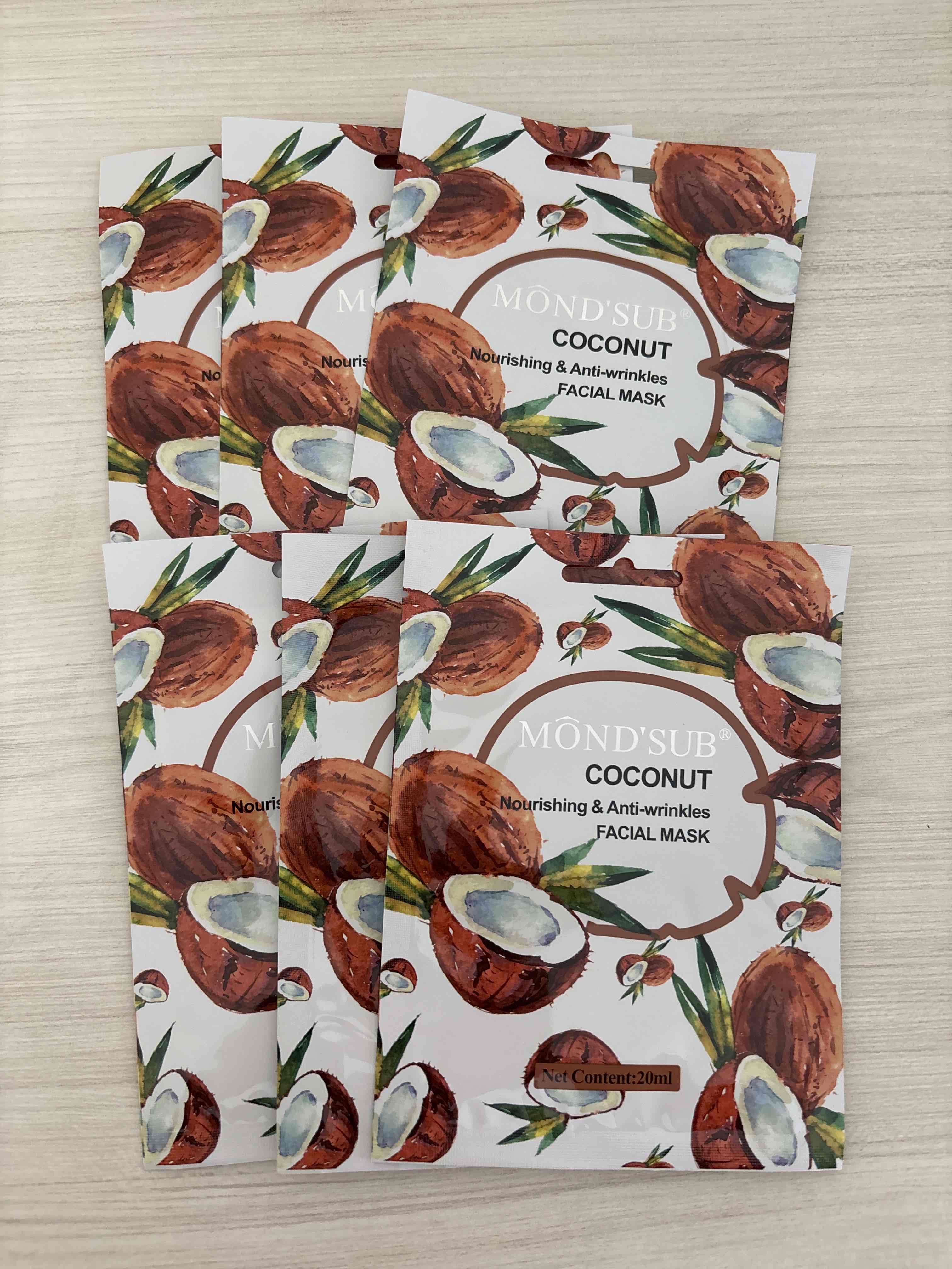 Mascarilla facial de coco - 1