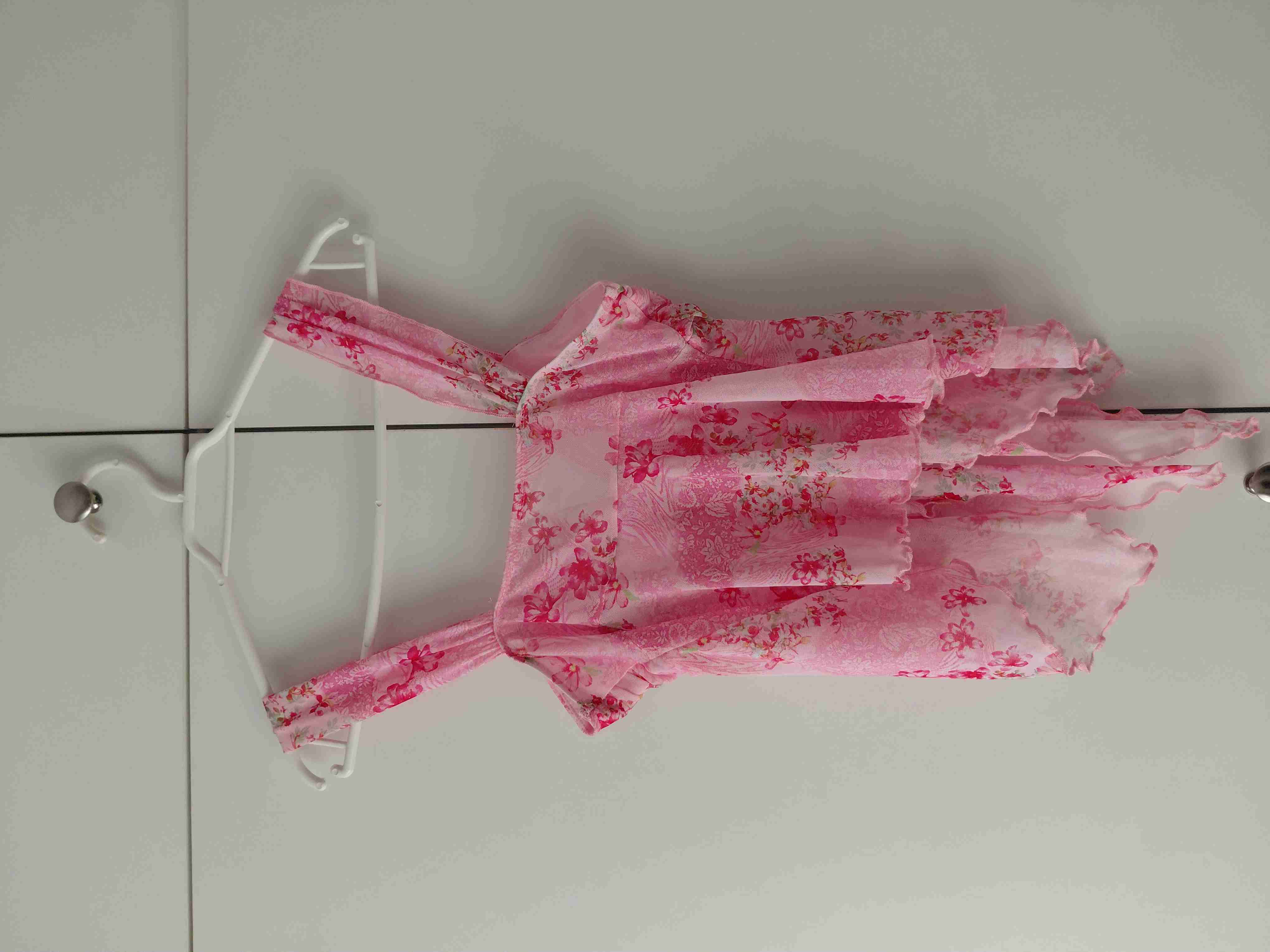 Top Mesh Floral - Rosa Coquette - Talla S - 3