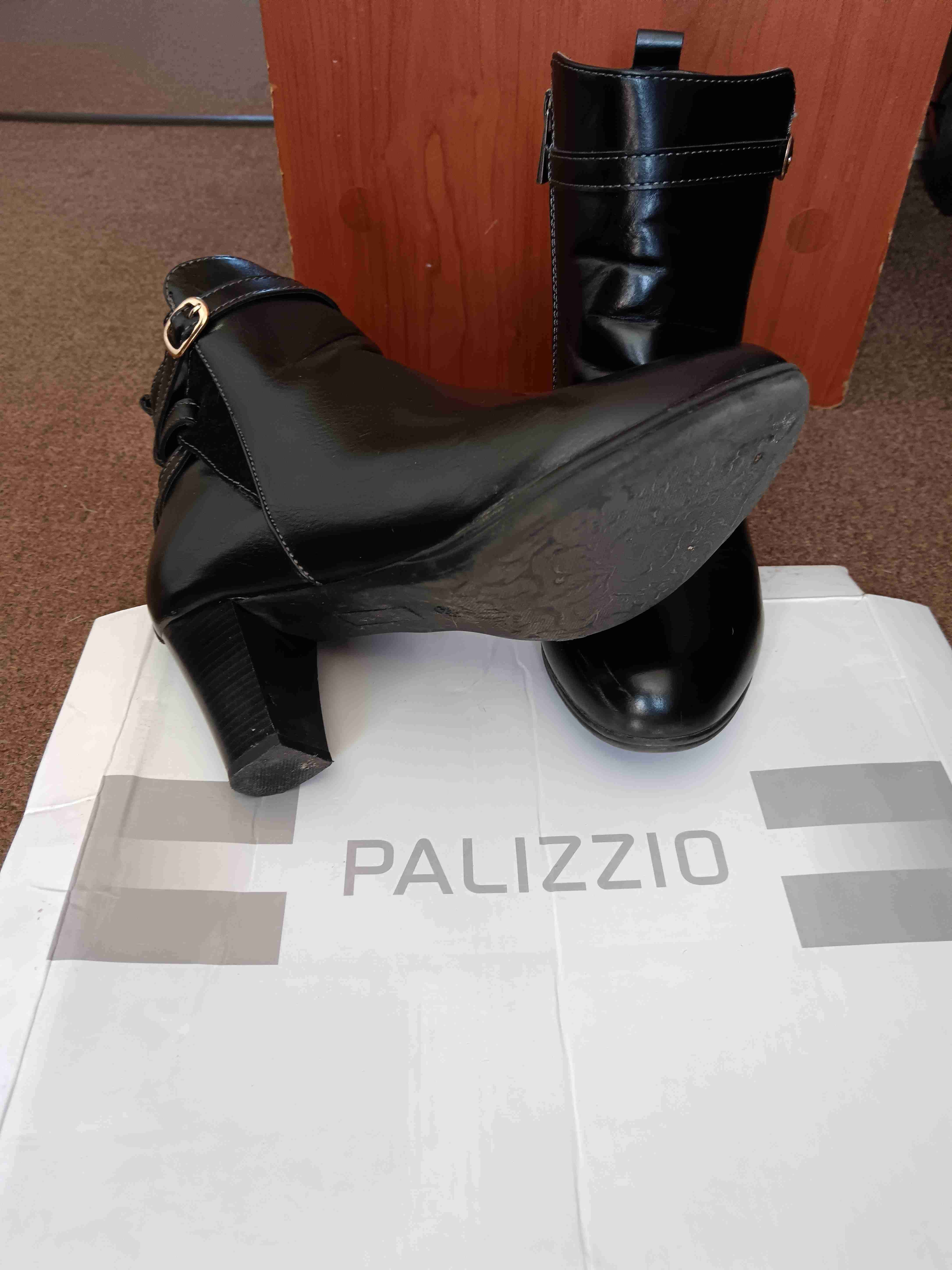 Botines negros con tacón medio - miniatura 2