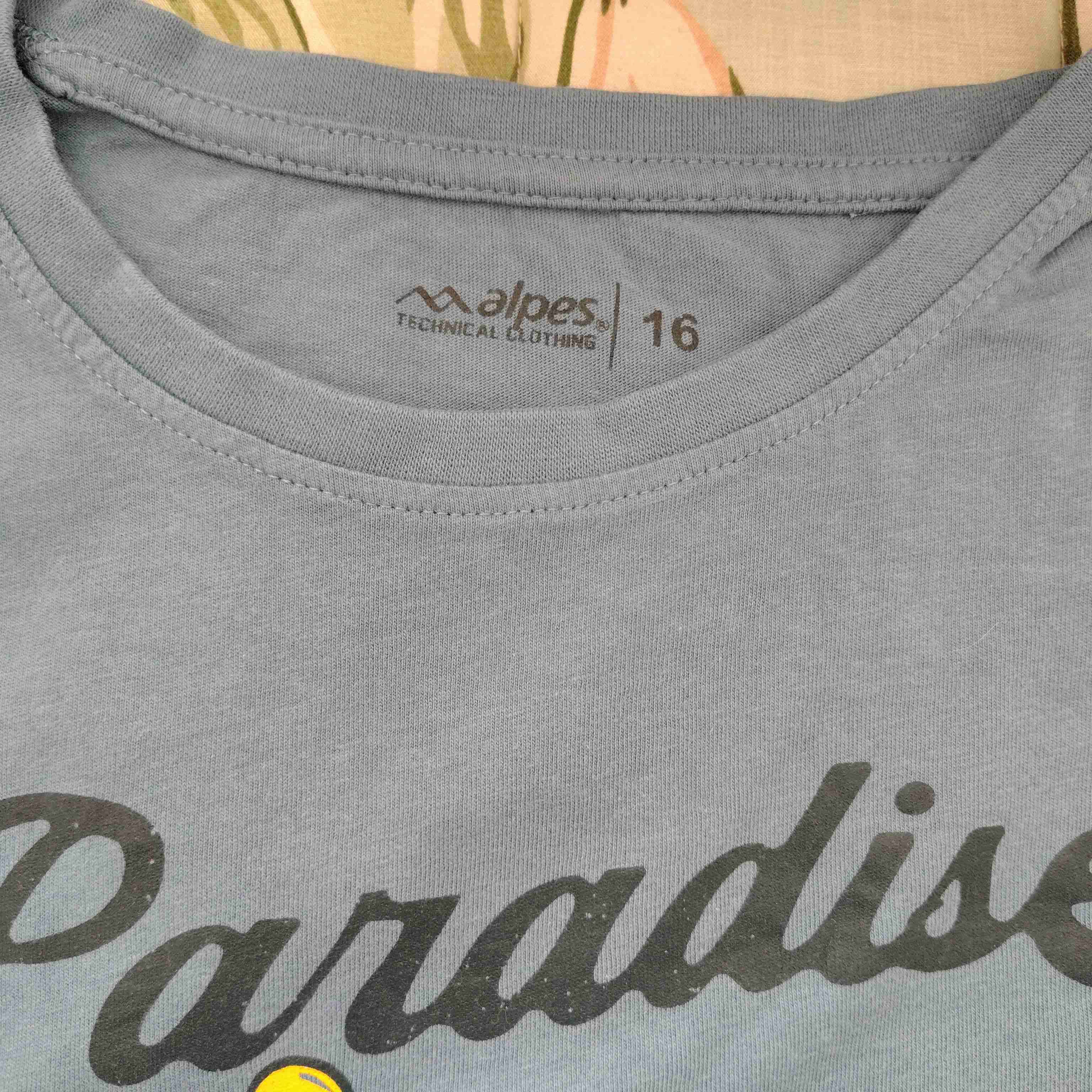 Polera azul Alpes Outdoor - miniatura 2