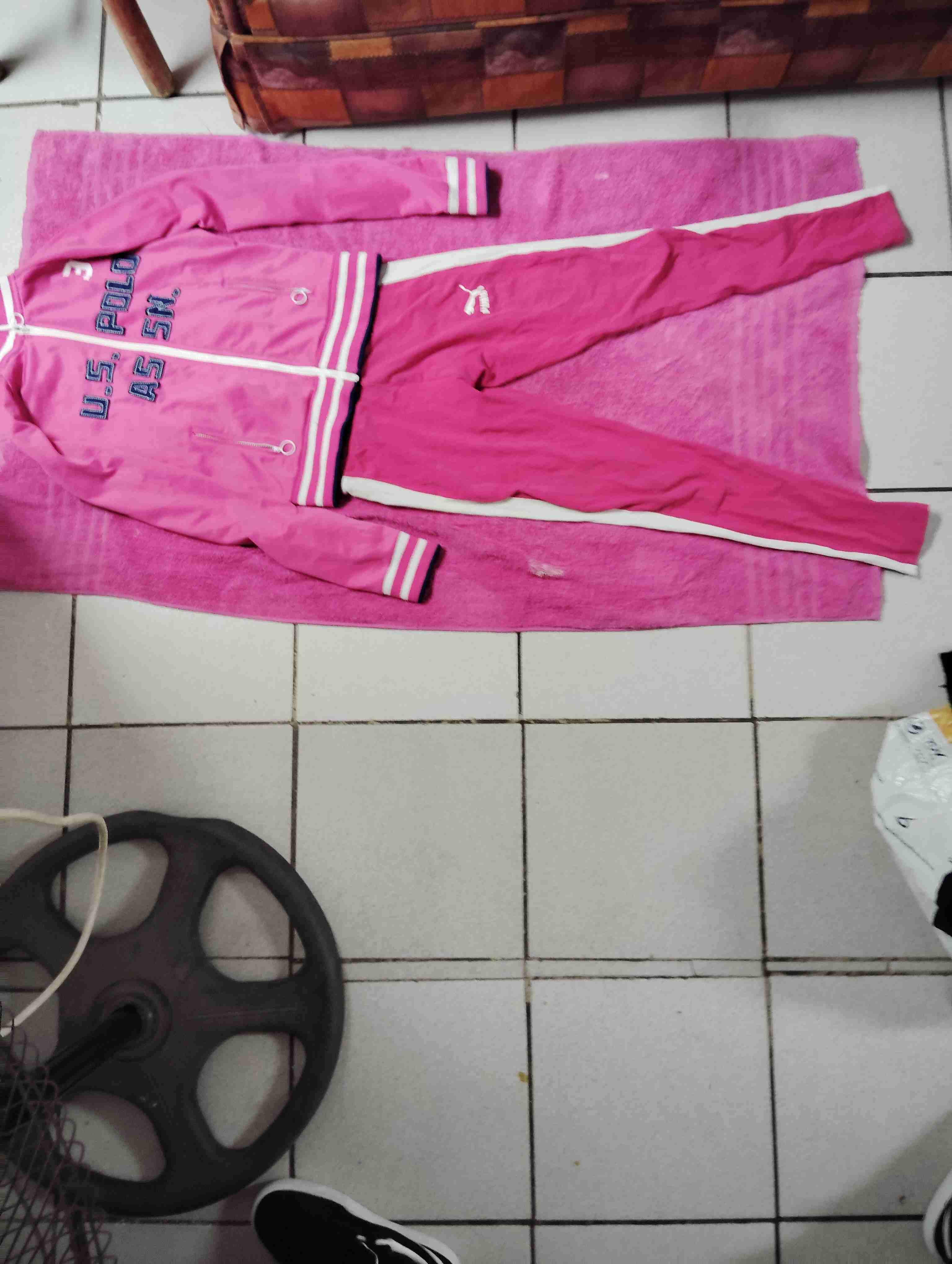 Conjunto deportivo rosa U.S. POLO/Puma - 2